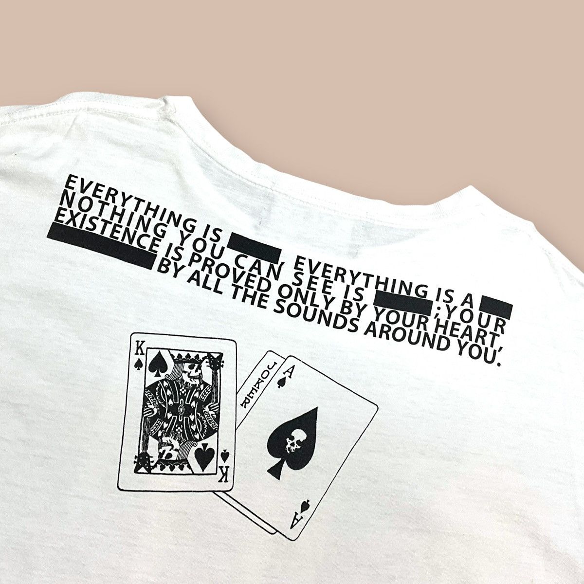 Japanese Brand DIRT by Toshiya(DIR EN GREY) 3rd Anniversary SUPERFICIAL Tee Size US L / EU 52-54 / 3 - 4 Thumbnail