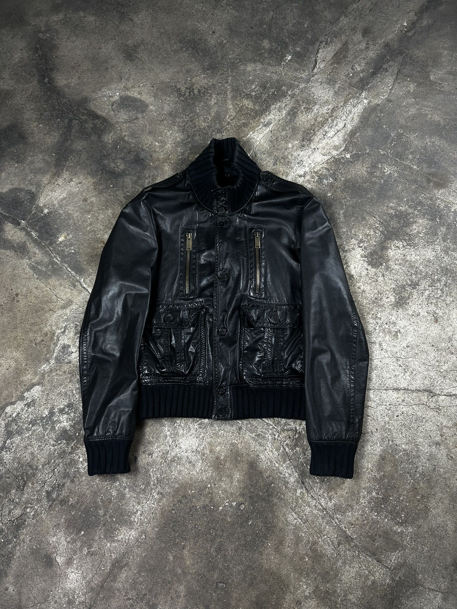 Gucci FW06 Gucci Madonna Leather Biker Jacket Size US M / EU 48-50 / 2 - 1 Thumbnail