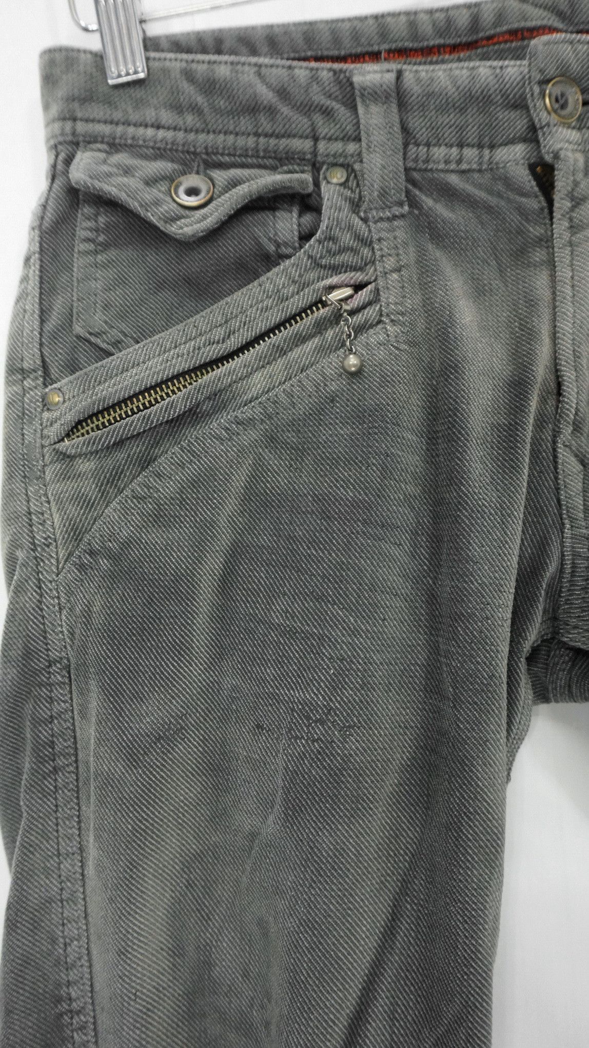 Nicole Club NICOLE CLUB FOR MEN Vintage Lowrise Faded Twisted Leg Pants Size US 29 - 3 Thumbnail