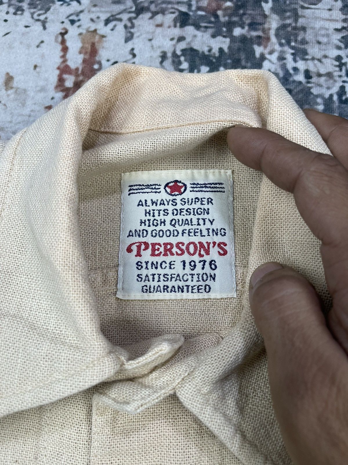 PERSON'S Vintage Person’s Woven Lightweight Chore Jackets Size US M / EU 48-50 / 2 - 9 Thumbnail