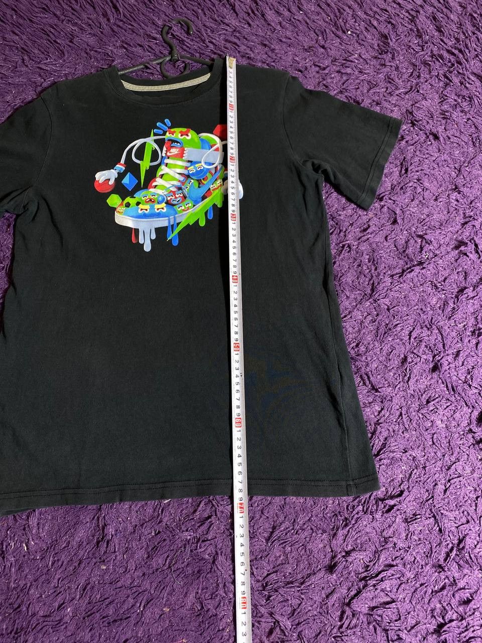 Nike × Vintage Vintage 90s Nike Tennis Graphic T-Shirt Size US S / EU 44-46 / 1 - 7 Thumbnail
