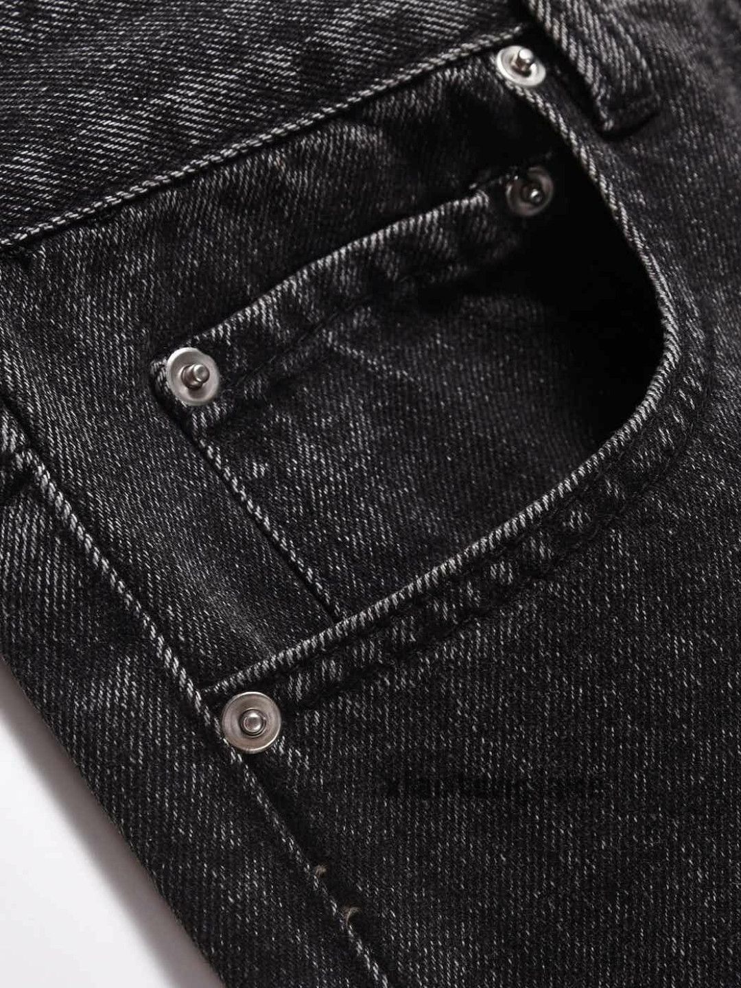 Jean × Vintage washed faded y2k cleanfit yuppie punk jeans Size US 34 / EU 50 - 4 Thumbnail