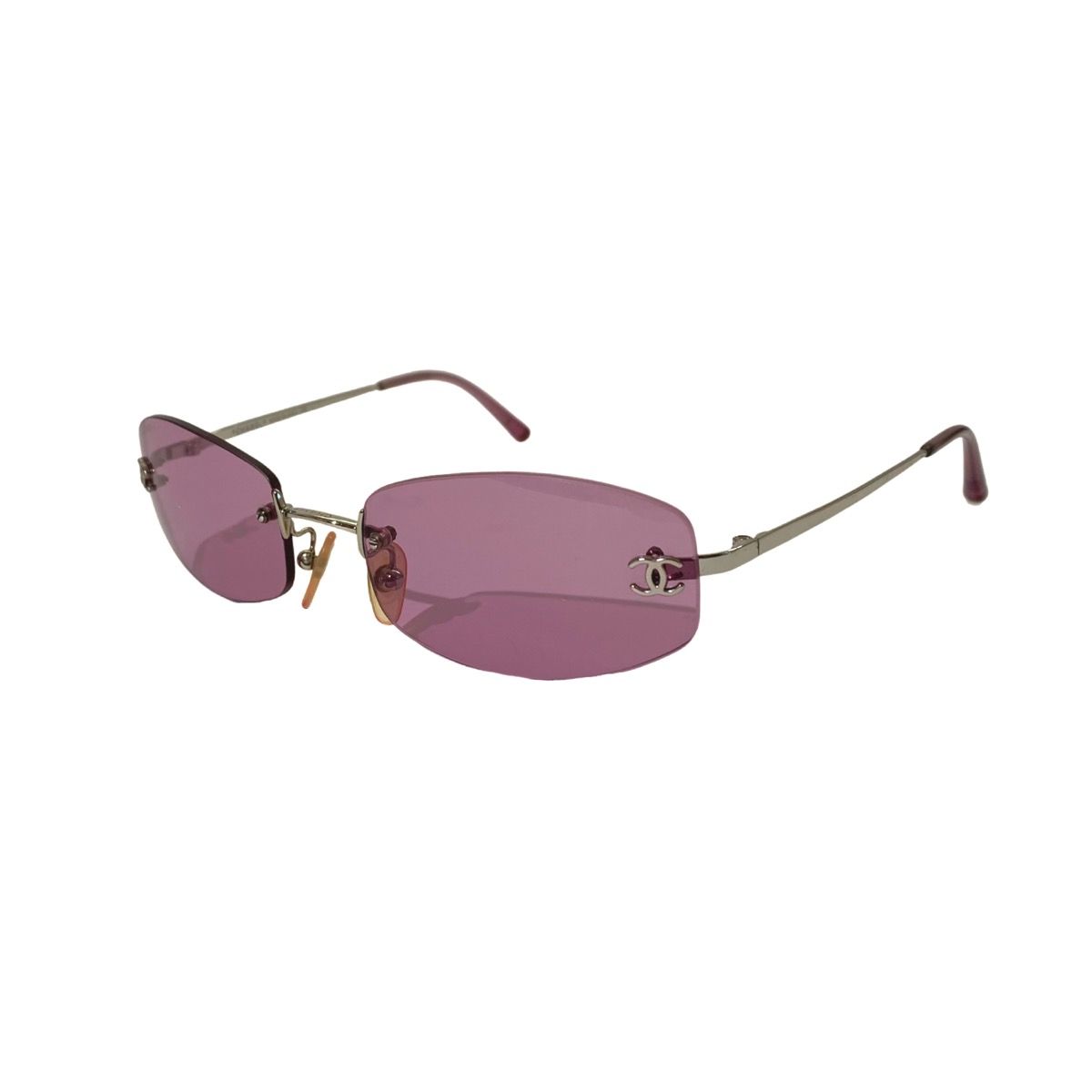 2000s Chanel Pink Sunglasses – Break Archive