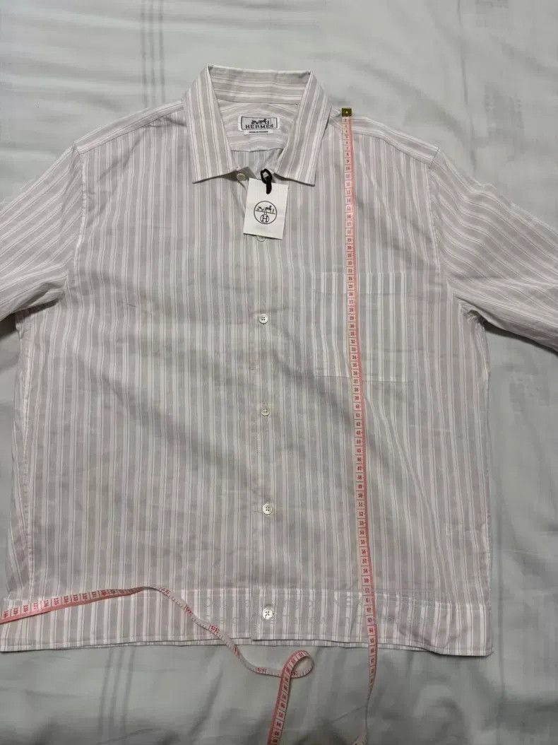 Hermes Hermes Linen jacket shirt, 20% linen + 80% cotton. Size US XXS / EU 40 - 5 Thumbnail