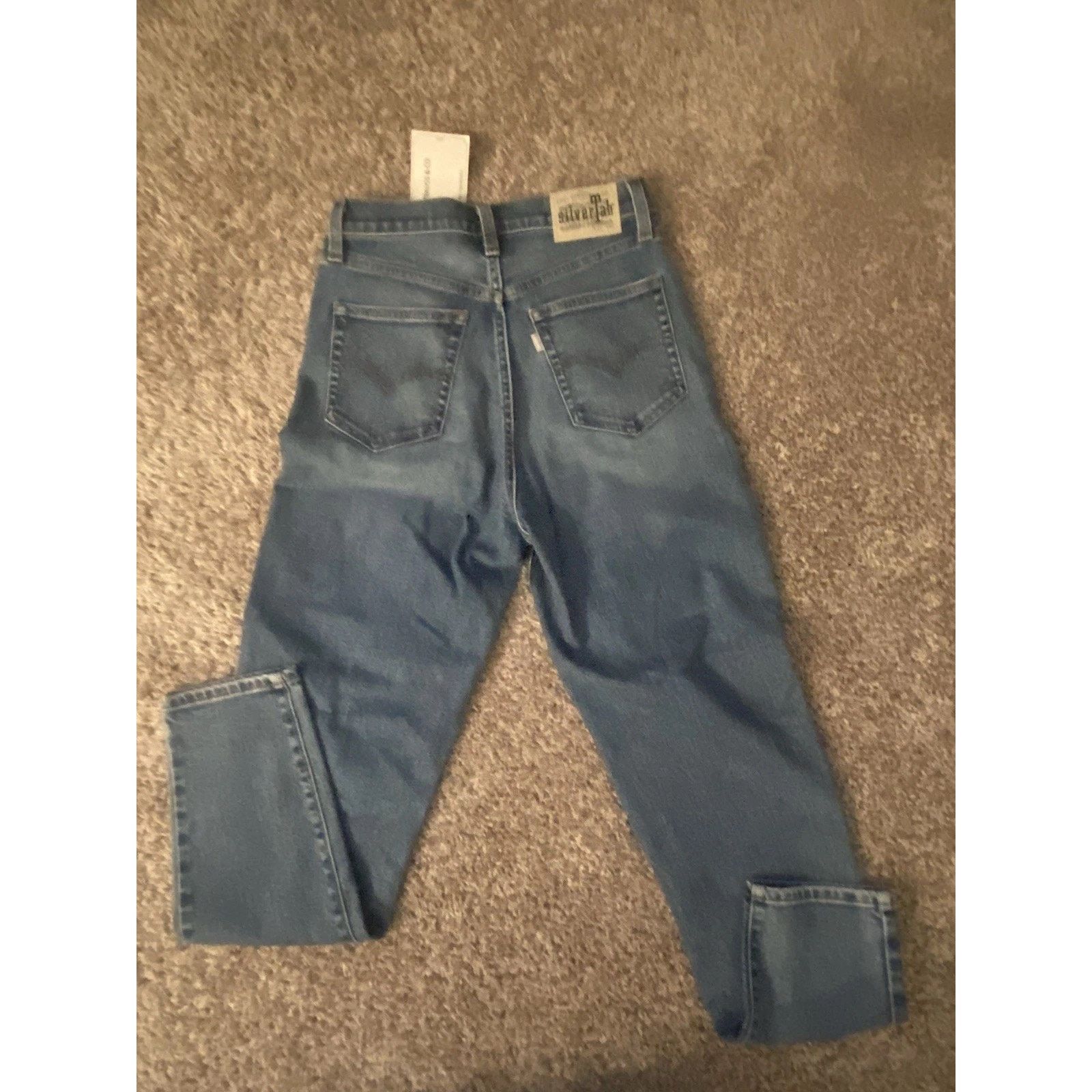 Levi's Levi Strauss & co Silver Tab Mom Jean Size 27" / US 4 / IT 40 - 3 Thumbnail