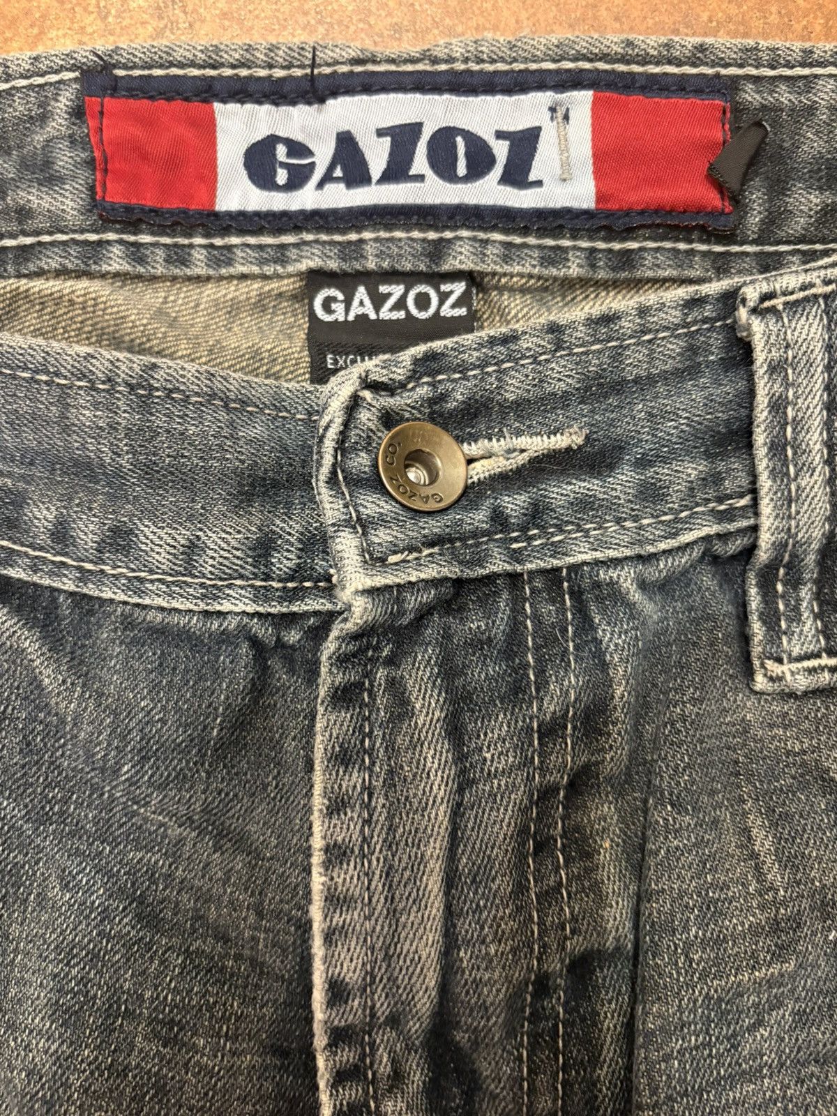 Other Gazoz Vintage Baggy Mutlipocket Jeans Size US 38 / EU 54 - 4 Thumbnail