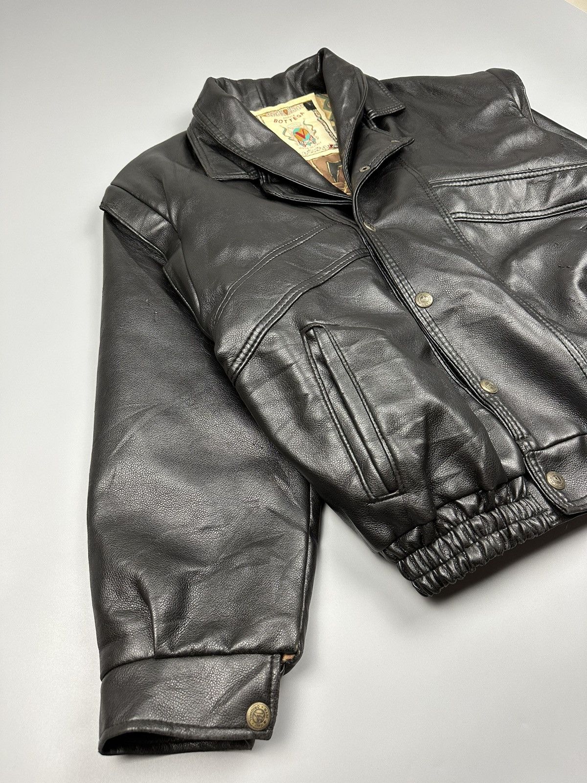 Vintage 🔥Rare Sick🔥Vintage Bottega Soft Leather Jacket Size US L / EU 52-54 / 3 - 6 Thumbnail