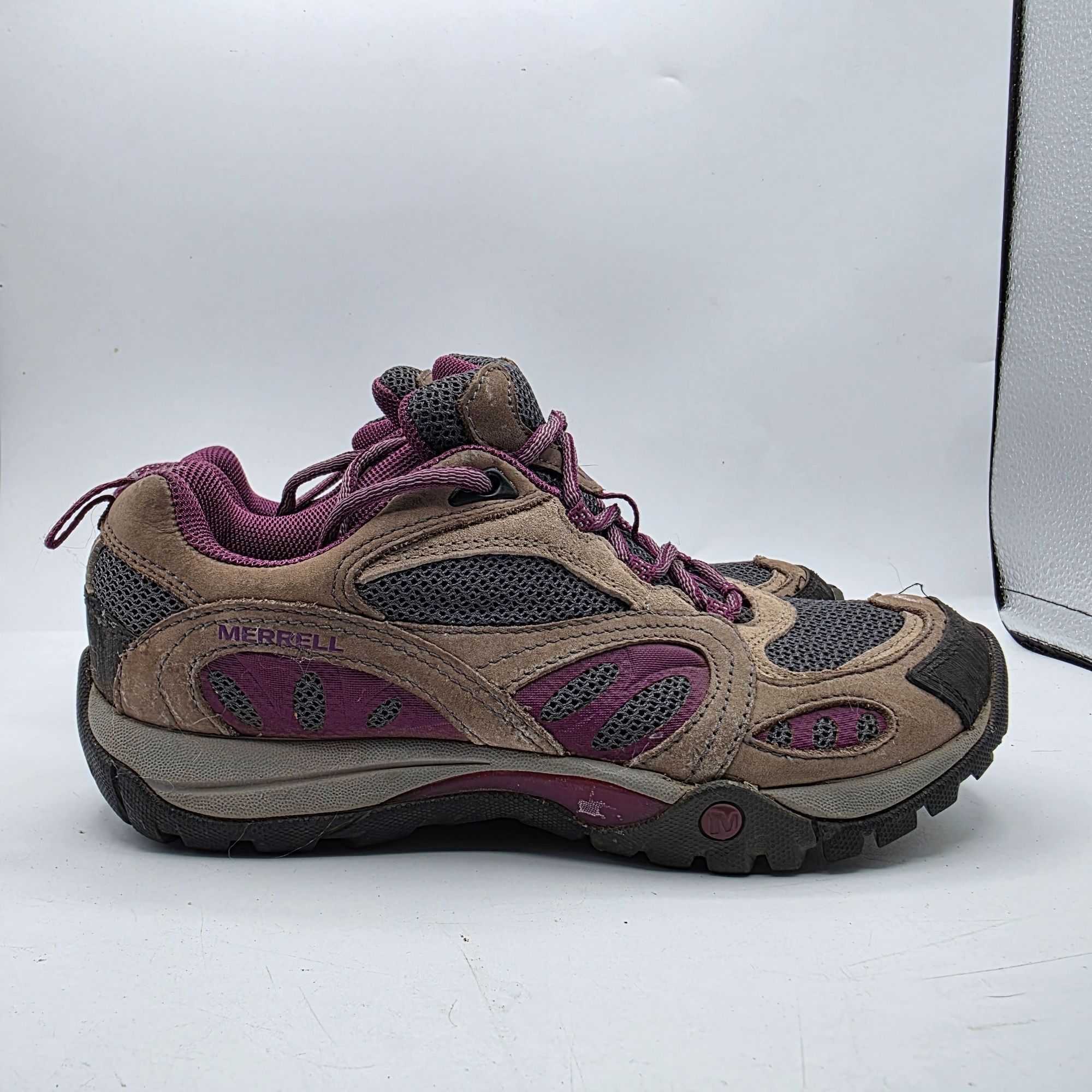 Merrell Merrell Azura Womens Size 5.5 Castle Rock Gray Purple Lightw Size US 5.5 / IT 35.5 - 12 Thumbnail