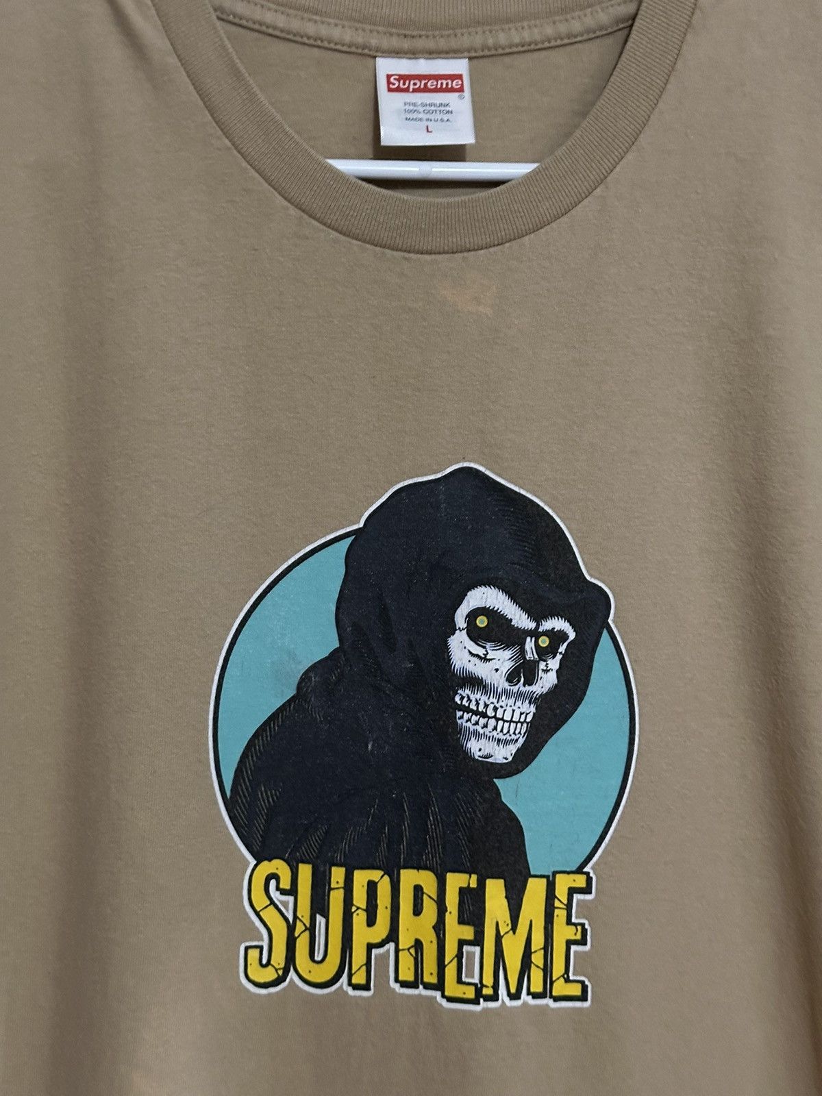 Supreme Supreme Reaper Tee Size US L / EU 52-54 / 3 - 2 Thumbnail