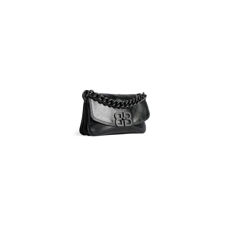 Balenciaga o1tr1nto1225 Size: OS / BB Soft Flap Bag Small Size ONE SIZE - 2 Thumbnail