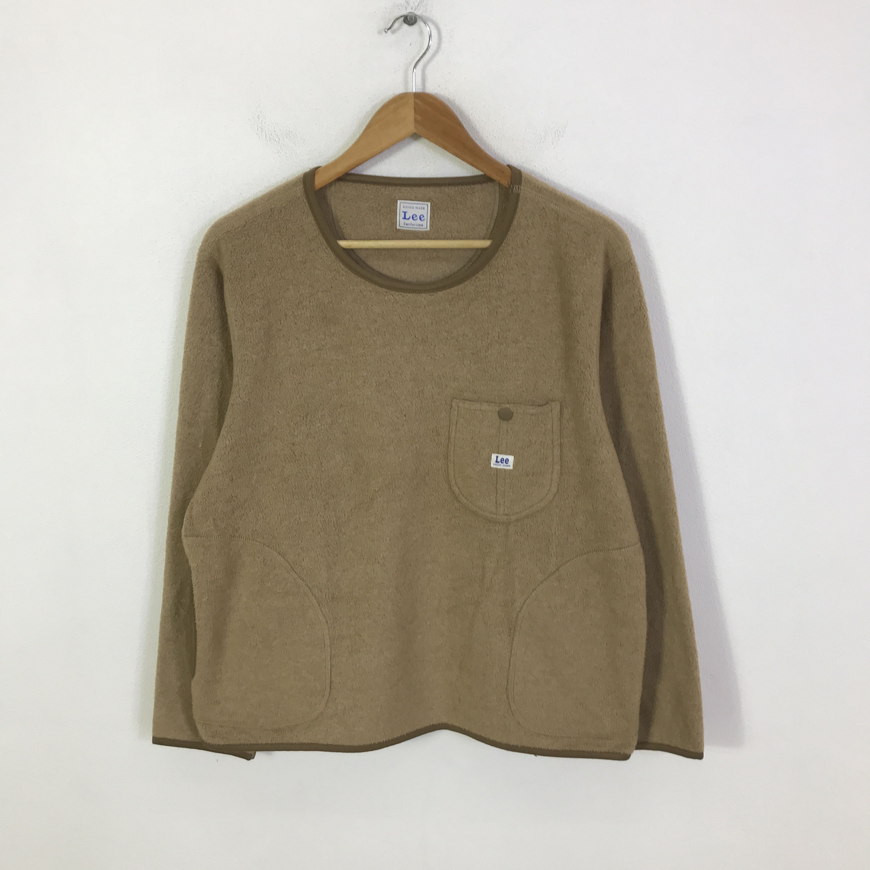 Lee union made Lee fleece sweatshirt K113B8 Size US M / EU 48-50 / 2 - 1 Thumbnail