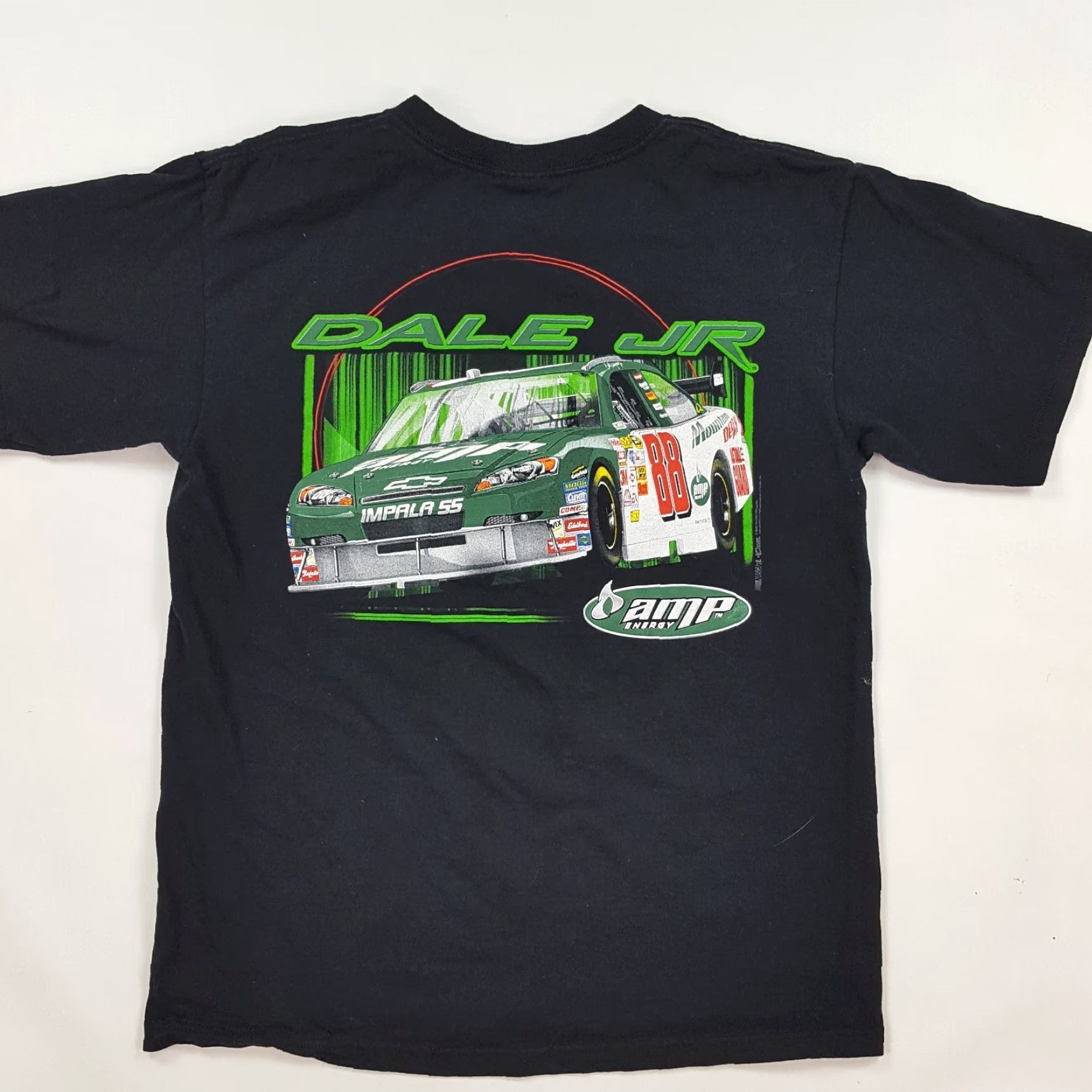 Chase Authentics VINTAGE Dale Earnhardt Jr Amp Racing T-Shirt NASCAR Black 90s Retro Y2K Small Mens Shirt Size US S / EU 44-46 / 1 - 5 Thumbnail