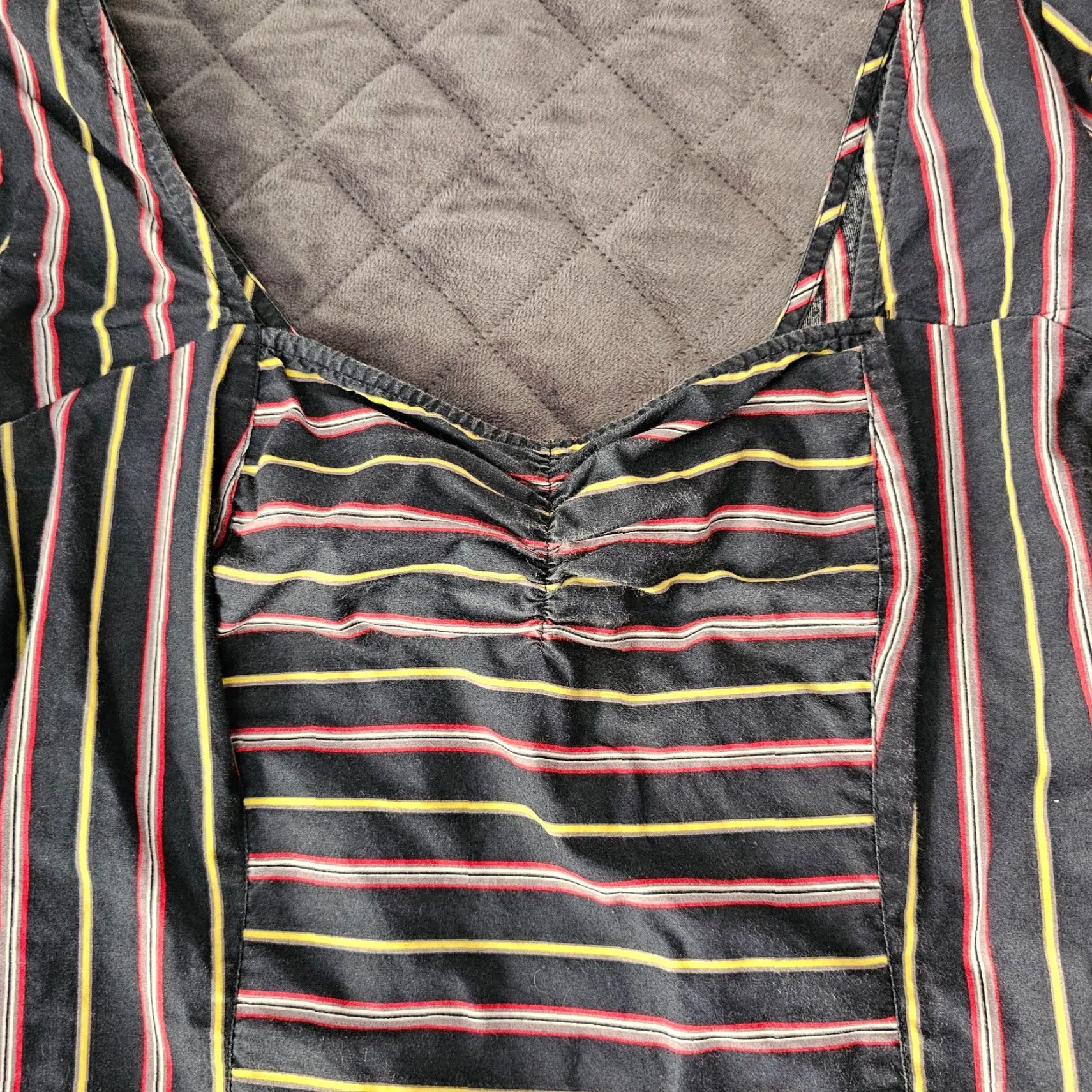 Free People Free People Striped Cropped Balloon Sleeve Top Sunshine In Sicily Size S Size S / US 4 / IT 40 - 7 Thumbnail