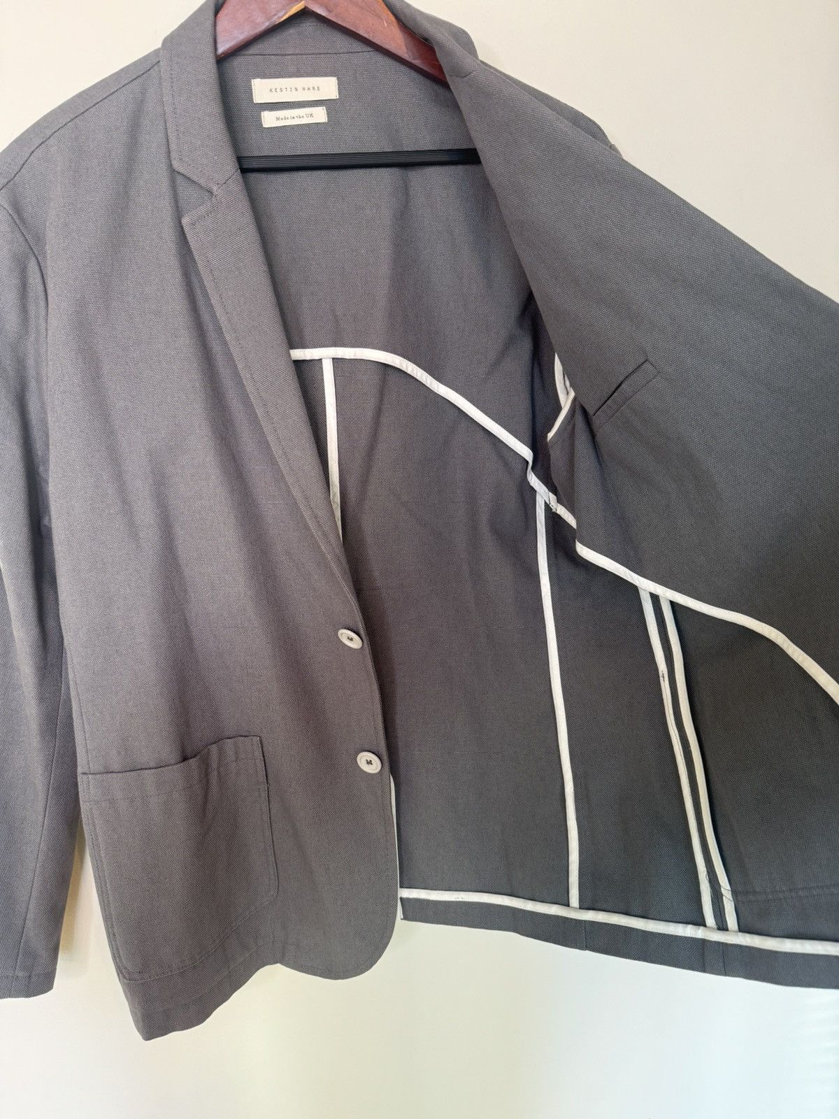 KESTIN Constructed Blazer Sage Size 42R - 3 Thumbnail