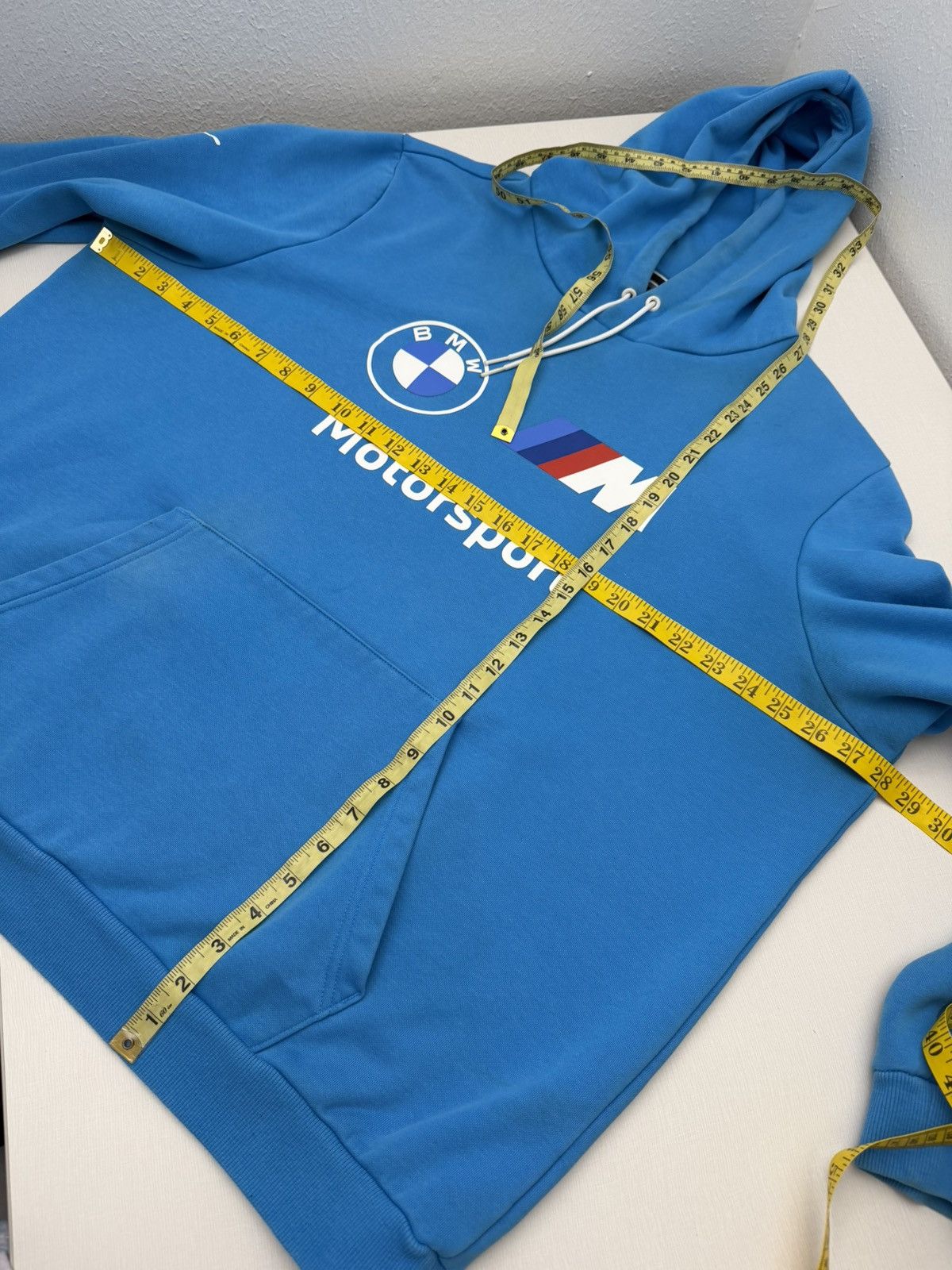 BMW × Puma Puma x BMW Motorsport Hoodie XXL Racing Pullover Drawstring Size US XXL / EU 58 / 5 - 5 Thumbnail