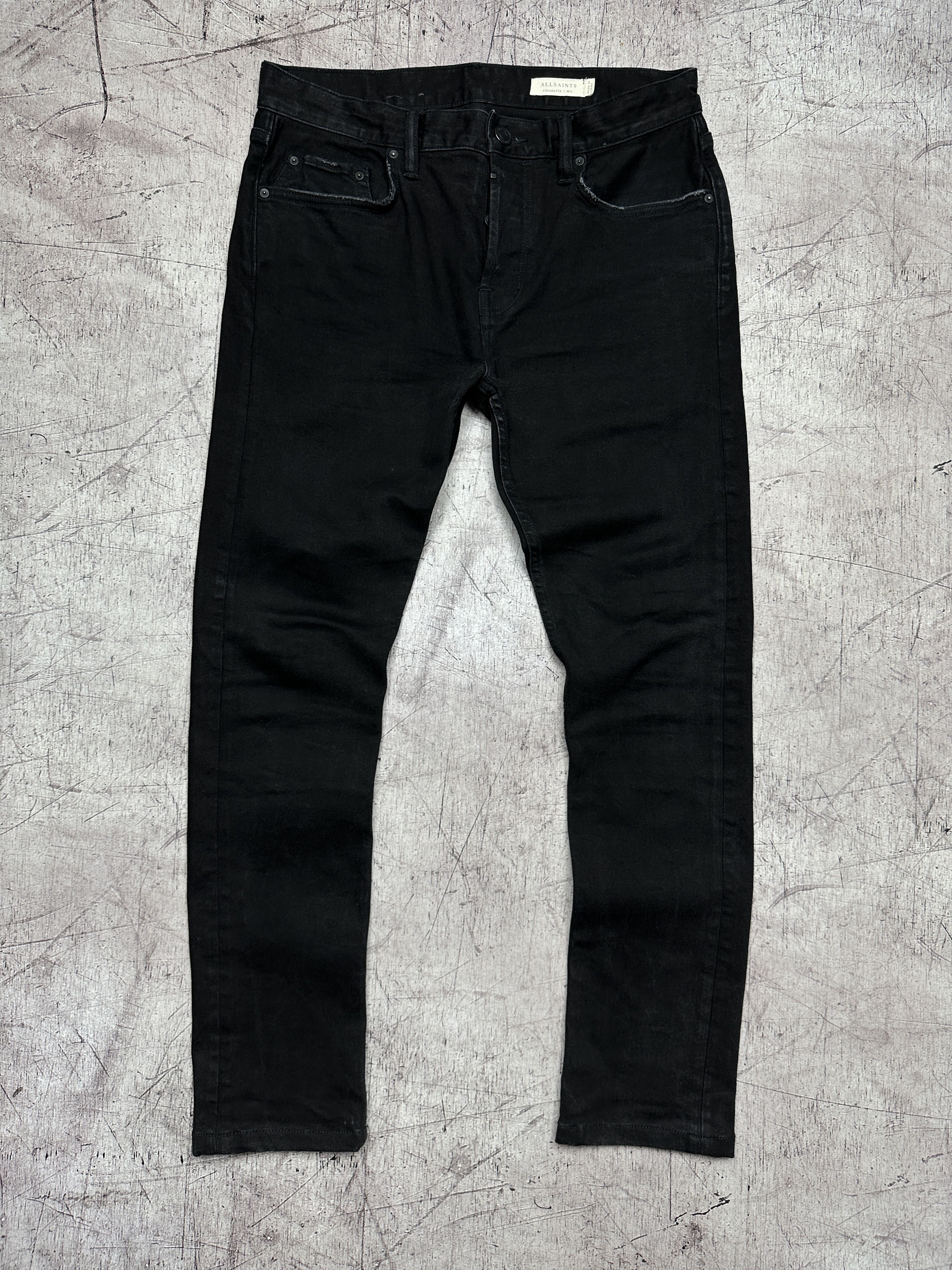 Allsaints Allsaints Mens Cigarette Denim Pants Jeans Size US 31 - 1 Thumbnail