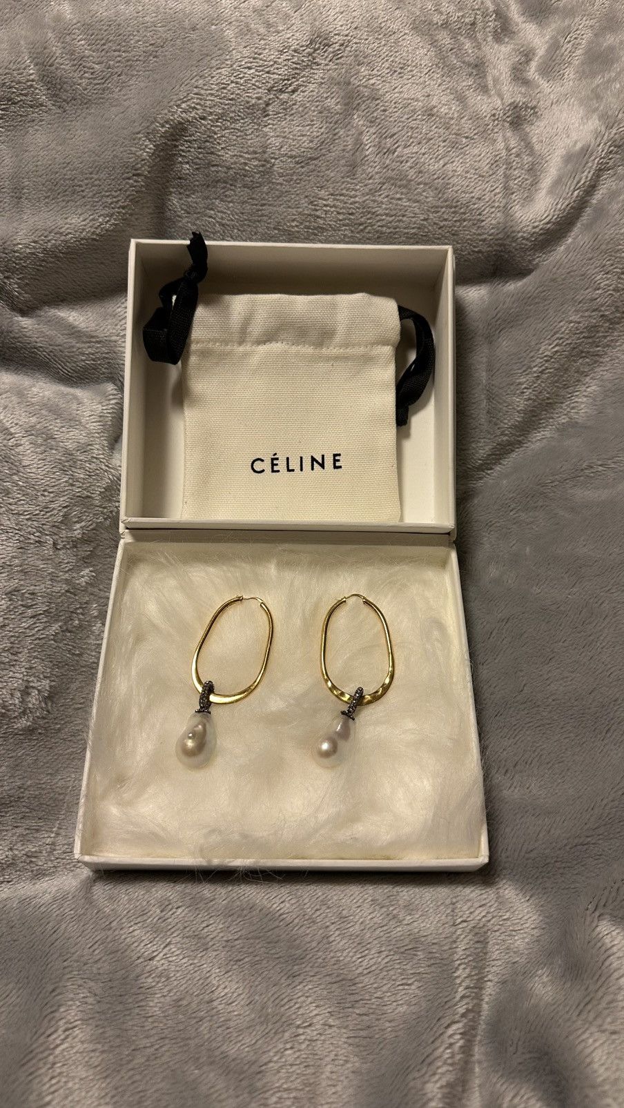 Celine The Baroque Hoops Size ONE SIZE - 1 Thumbnail