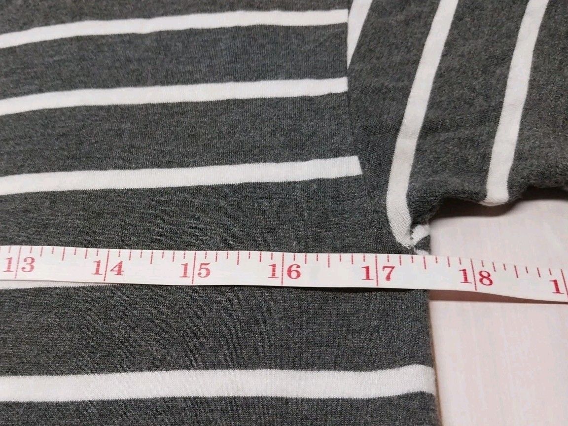 Gap Gap Womens XS White/Gray Striped Tee nautical style Size XS / US 0-2 / IT 36-38 - 7 Thumbnail
