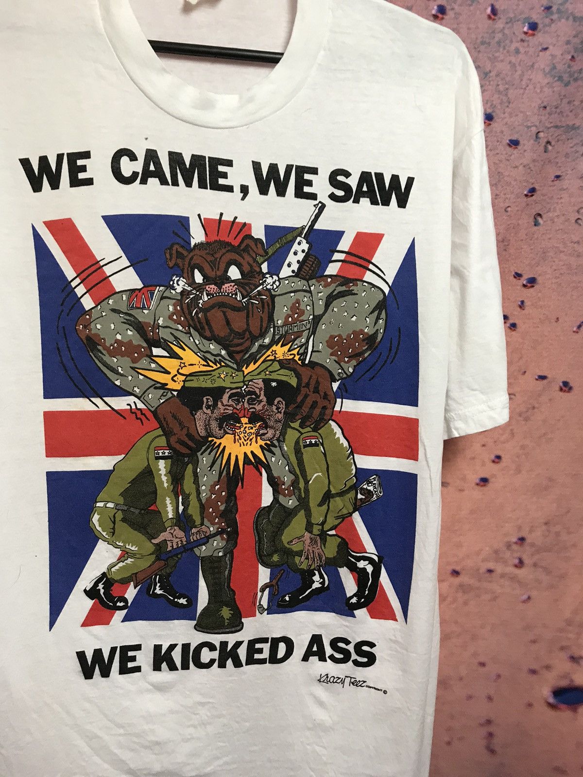 Band Tees We Came We saw we kicked ass streetwear humor tee Size US L / EU 52-54 / 3 - 2 Thumbnail