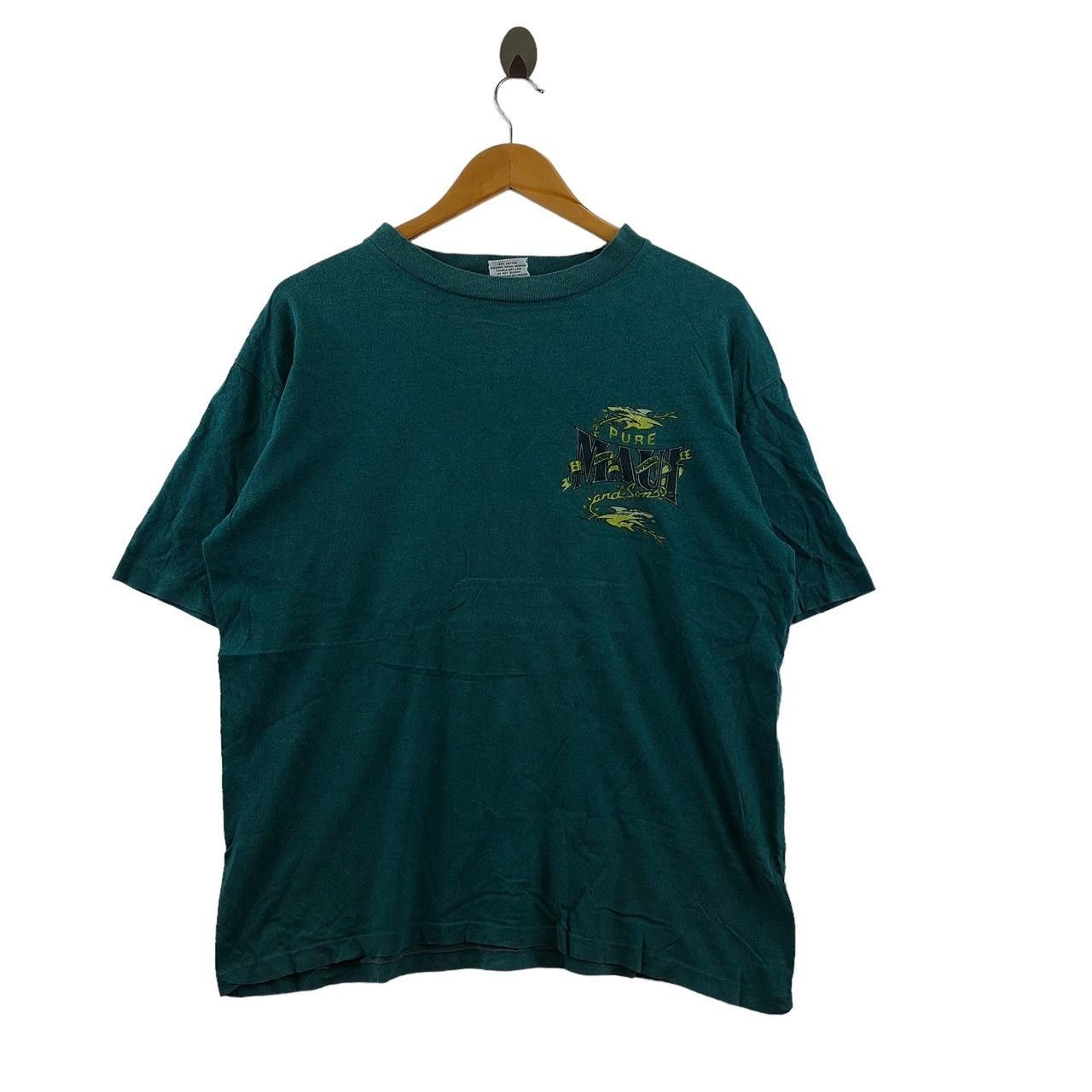 Maui and Sons Vintage 90’ MAUI & SON Pure Hawaii Surf Wear USA Tee Shirt Size US L / EU 52-54 / 3 - 2 Thumbnail