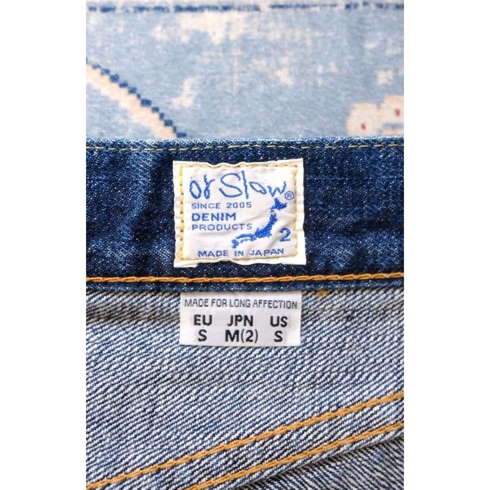 Orslow Orslow Or Slow Jeans - Men's Size M Denim Pants - Japan Style Jeans Size US 31 - 6 Thumbnail