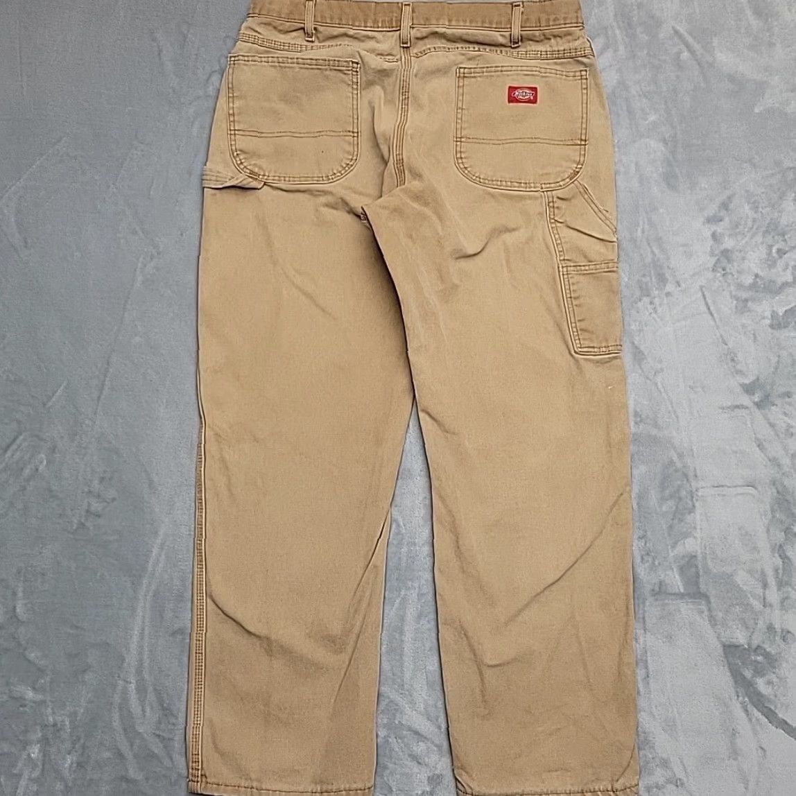Dickies Dickies Pants Mens 38x32 Brown Carpenter Heavy Canvas Workwear Cargo Duck Casual Pants Mens Brown Canvas Dickies 38x32 Workwear Casual Carpe Size US 38 / EU 54 - 6 Thumbnail