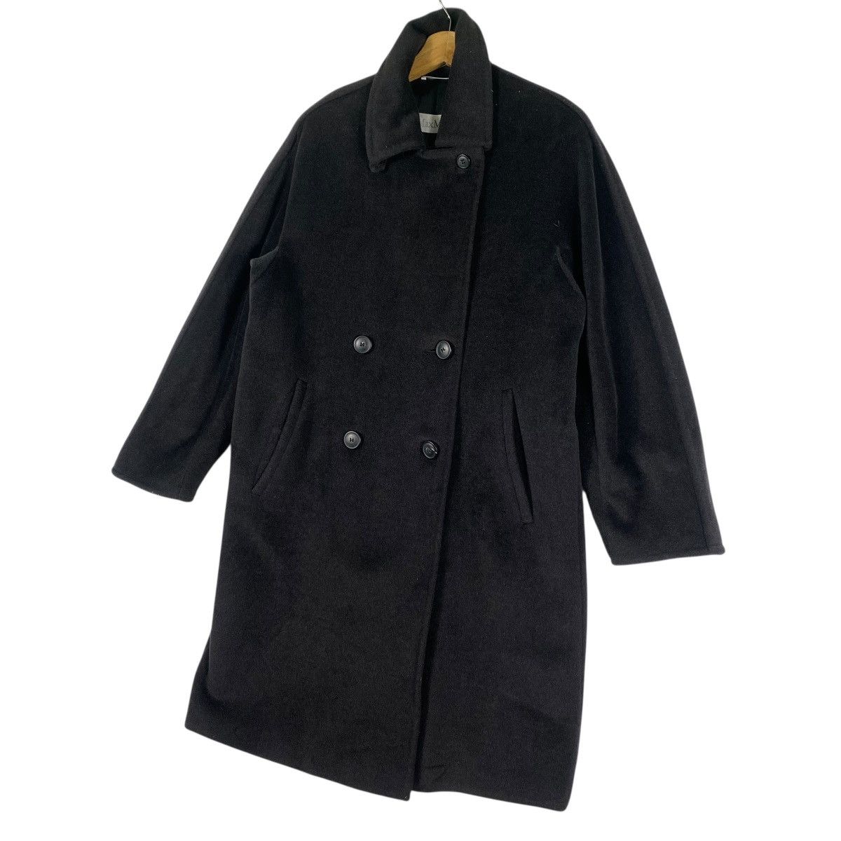 Max Mara Vintage Max Mara Double Breasted Wool Long Jacket Size Usa 2 Size XS / US 0-2 / IT 36-38 - 2 Thumbnail
