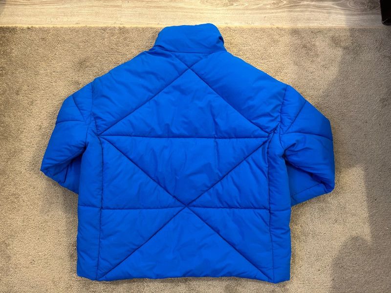 Reserved Men's Jacket windbreaker Coat Blue Padded Puffer M Polyester Size US M / EU 48-50 / 2 - 2 Thumbnail