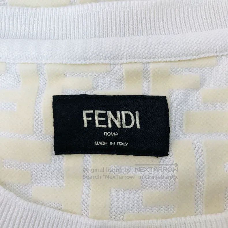 Fendi Fendi Flock Printed FF Short Sleeve Size US M / EU 48-50 / 2 - 3 Thumbnail