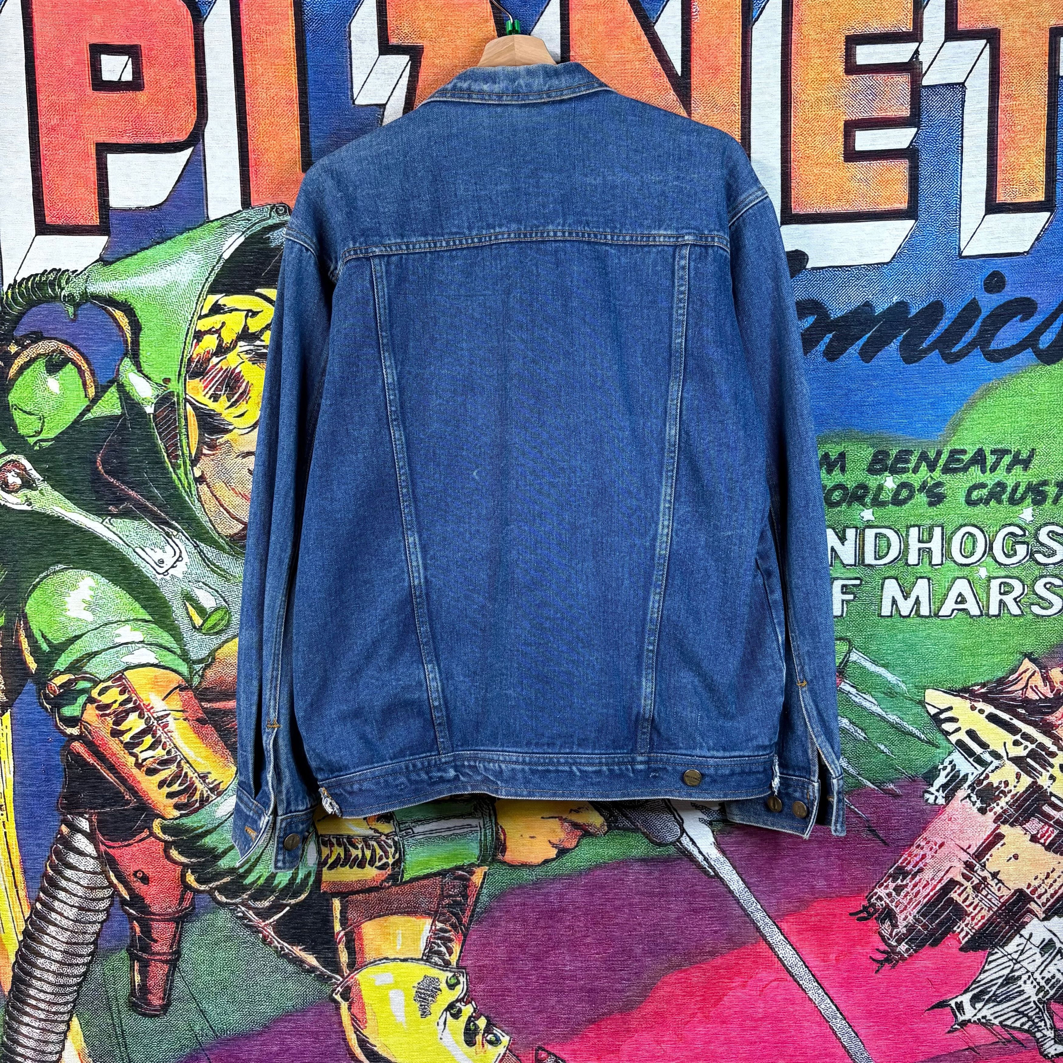 Vintage Vintage 90s Lifetrends Denim Jacket Size Large Size US L / EU 52-54 / 3 - 3 Thumbnail