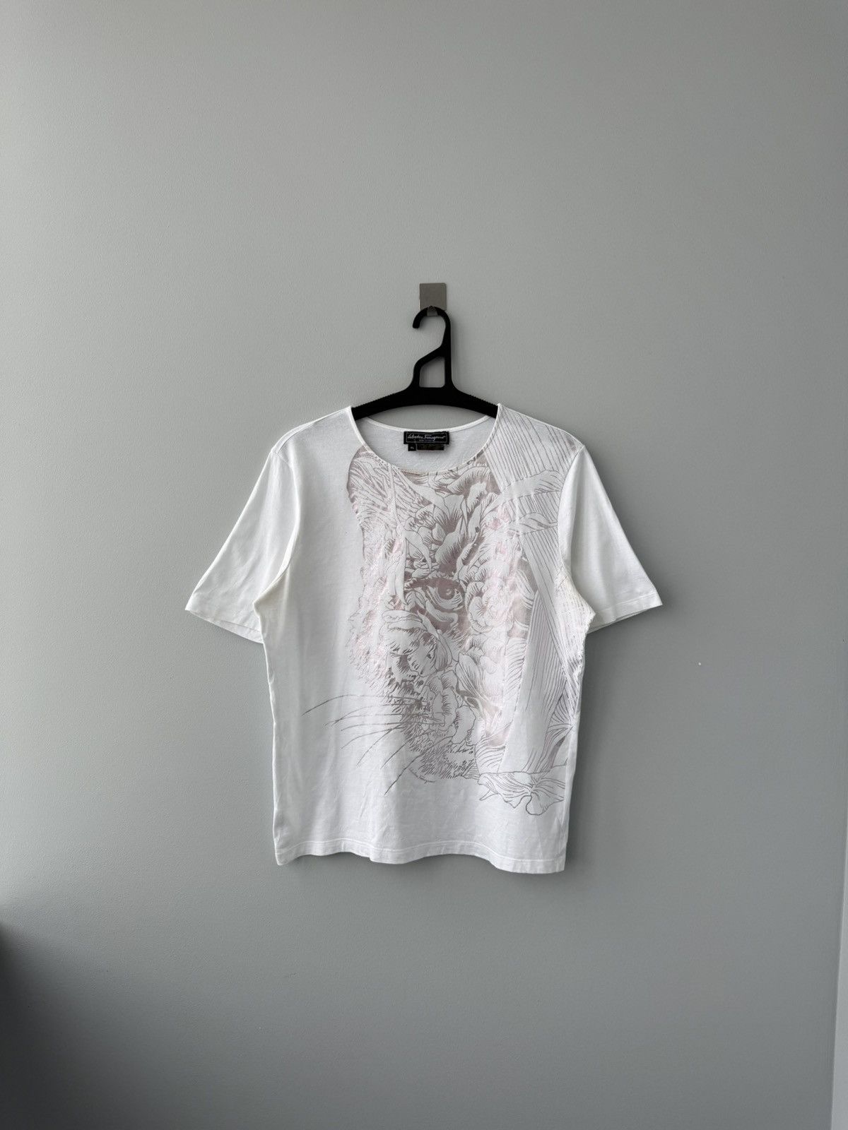 Salvatore Ferragamo Salvatore Ferragamo Tshirt Size L / US 10 / IT 46 - 1 Thumbnail