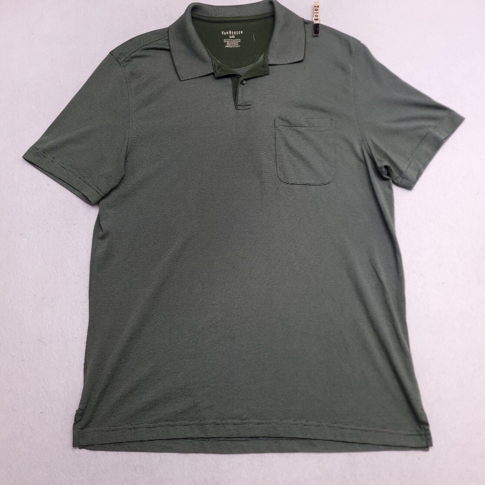 Van Heusen Van Heusen Polo Shirt Adult Mens Size Large L Green Size US L / EU 52-54 / 3 - 2 Thumbnail