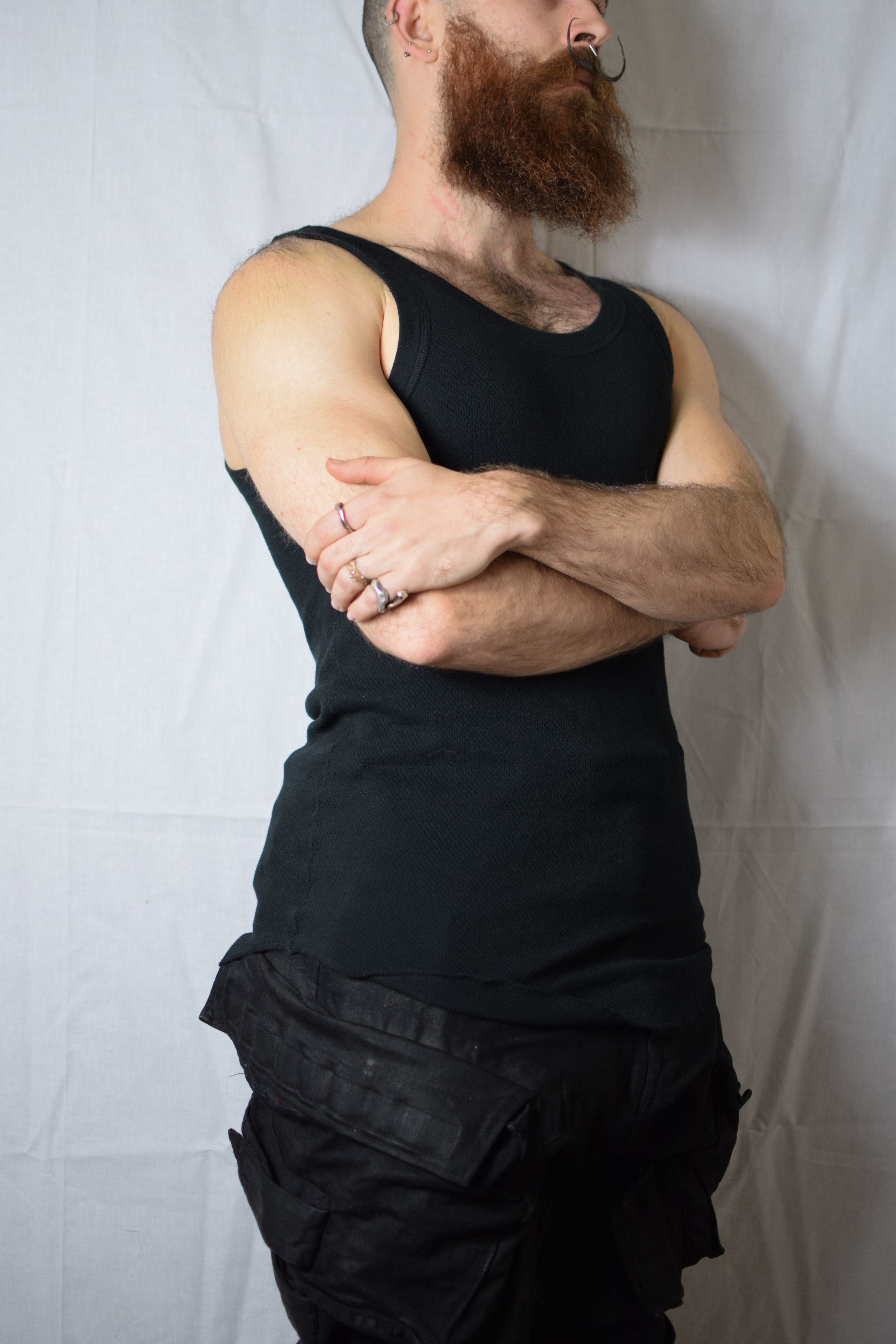 Attachment Attachment Black Tank Top - KJ81-071 Size US M / EU 48-50 / 2 - 4 Thumbnail