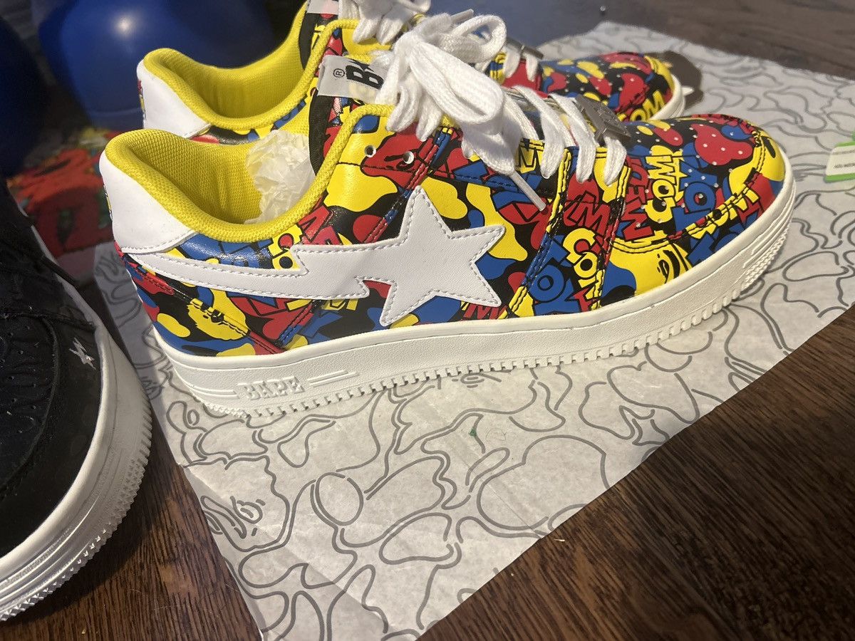 Bape Bapesta X medicomtoy 2020 Size US 8 / EU 41 - 6 Thumbnail