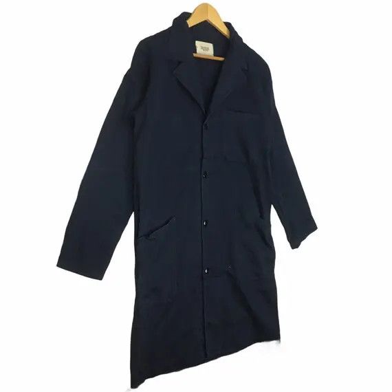 Zucca Vtg ZUCCA TRAVAIL Cabane De Zucca Parka Trench Coat Jacket Size L / US 10 / IT 46 - 3 Thumbnail