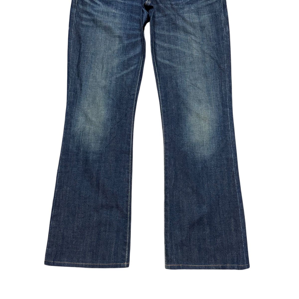 Levi's 2000s Levis 708 Flare Jeans Low Rise Hedi Slimane Size US 30 / EU 46 - 6 Thumbnail