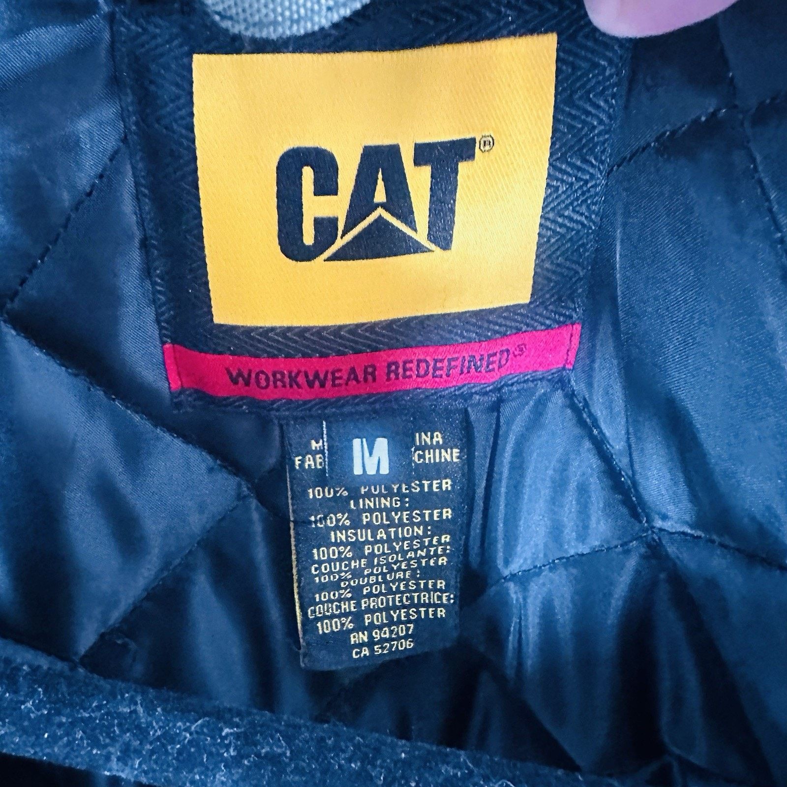 Caterpillar Caterpillar CAT Heavy Insulated Parka Gray Reflective Hooded Size US M / EU 48-50 / 2 - 8 Thumbnail