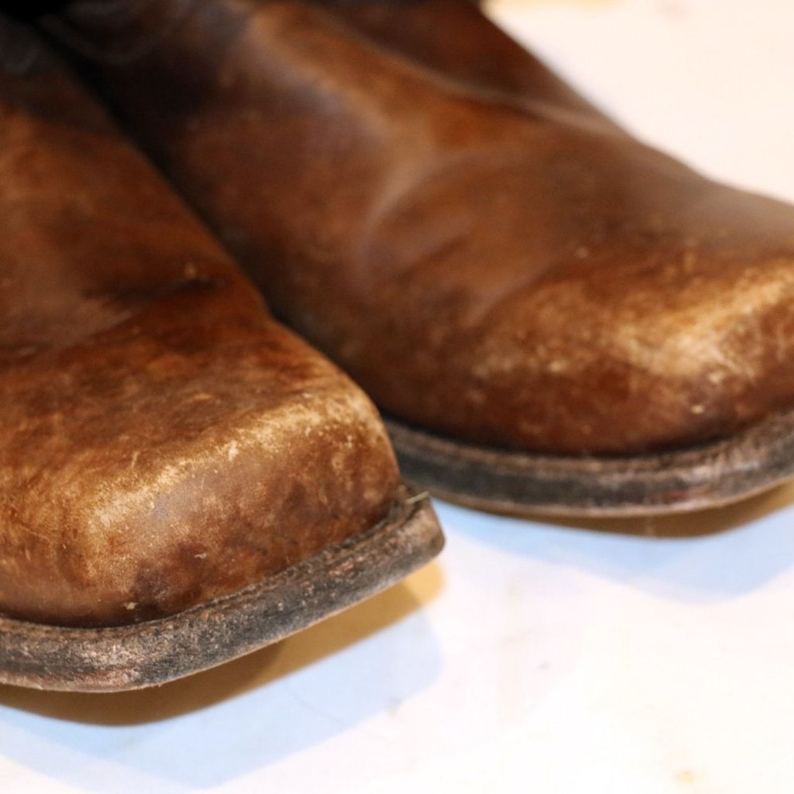 Ariat Ariat Men's Brown Rambler Leather Boots Size 13 # 10027227 Size US 13 / EU 46 - 2 Thumbnail