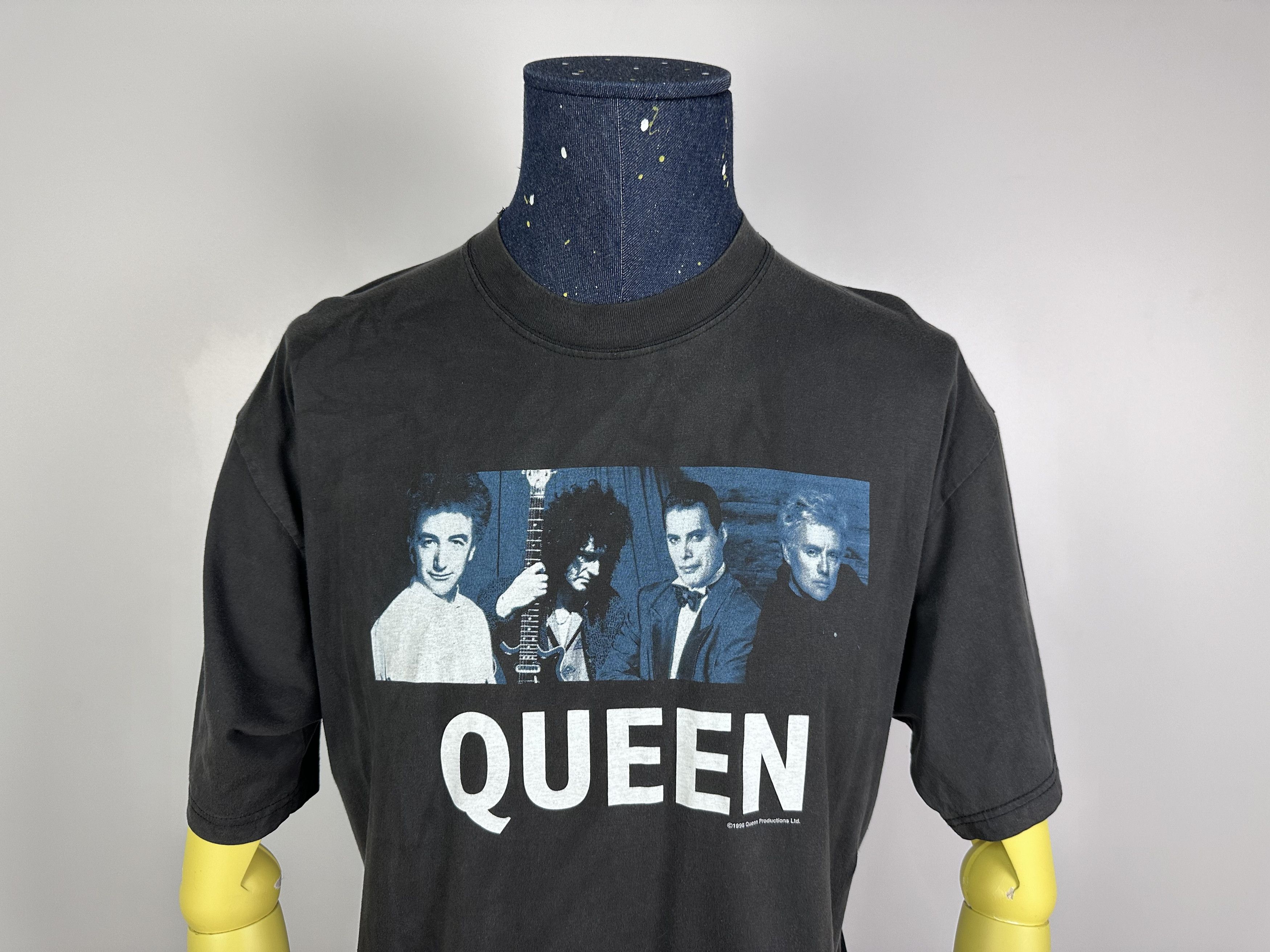 Vintage Queen 1996 Let Me Live T Shirt Grey Size L Men Vintage Size US L / EU 52-54 / 3 - 2 Thumbnail