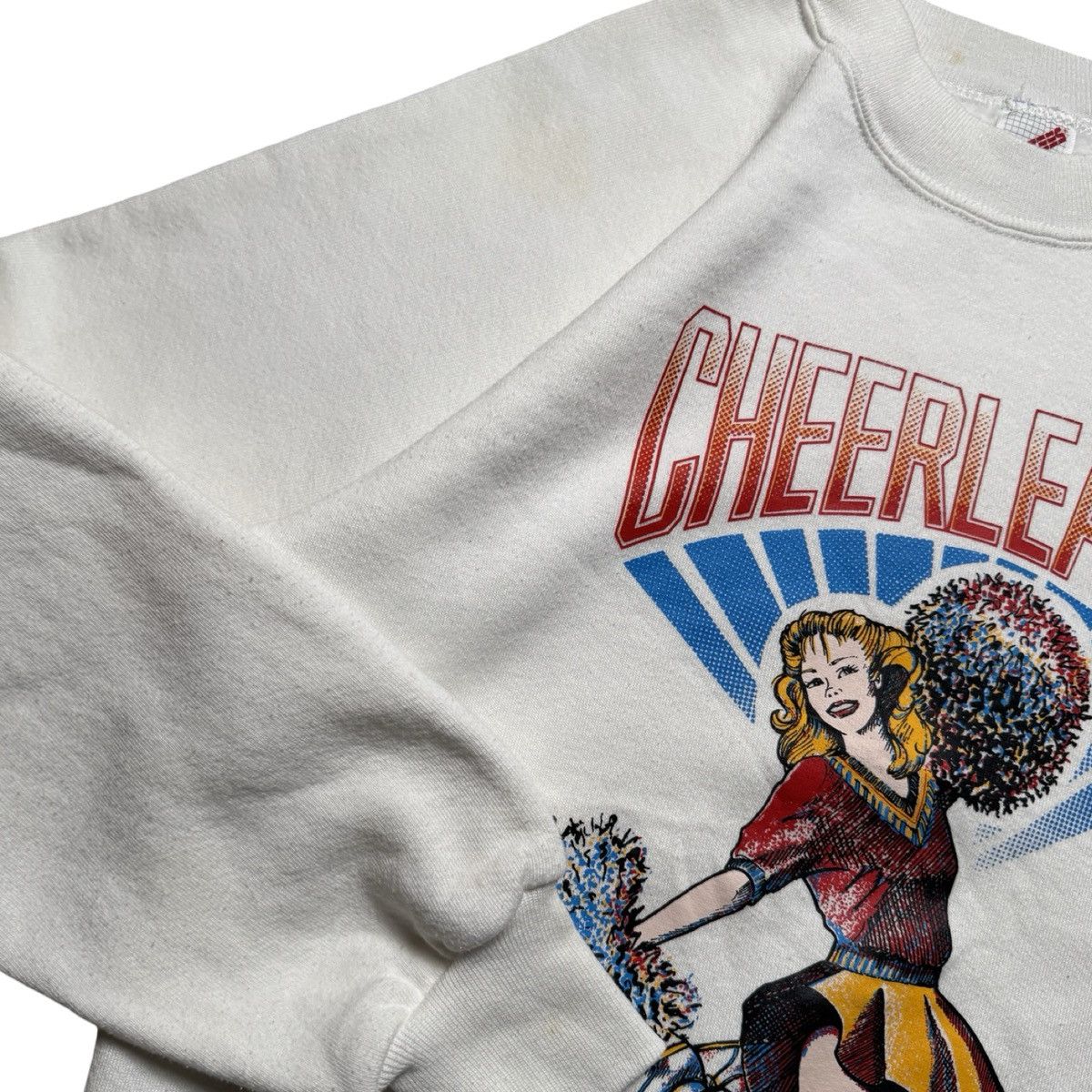 Vintage Vintage 90s Cheerleader Pullover Sweatshirt Jerzees M Size L / US 10 / IT 46 - 3 Thumbnail