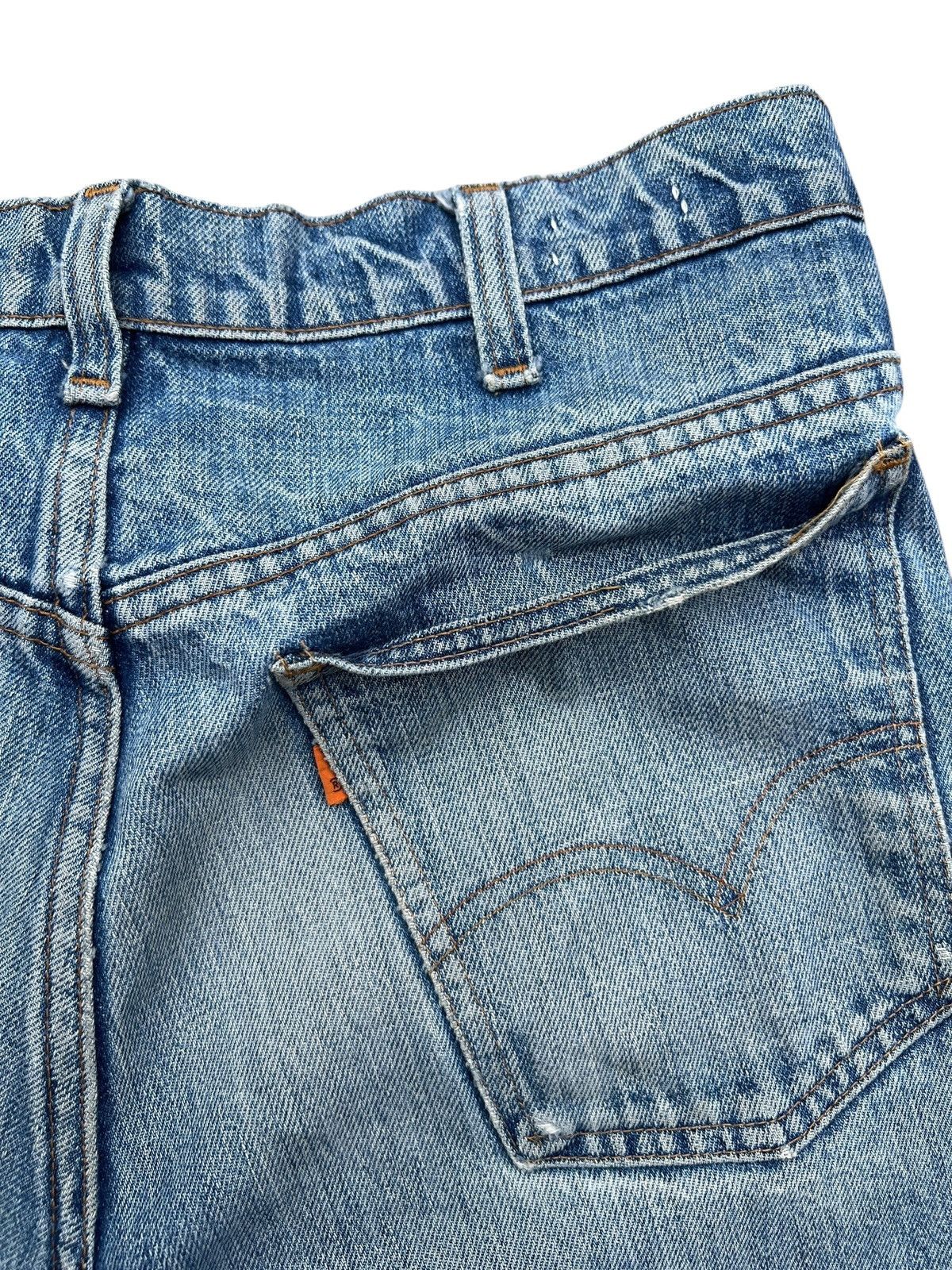 Levi's Vintage 60s Levis 646 Bootcut Distressed Denim Jeans 32x31 Size US 32 / EU 48 - 8 Thumbnail