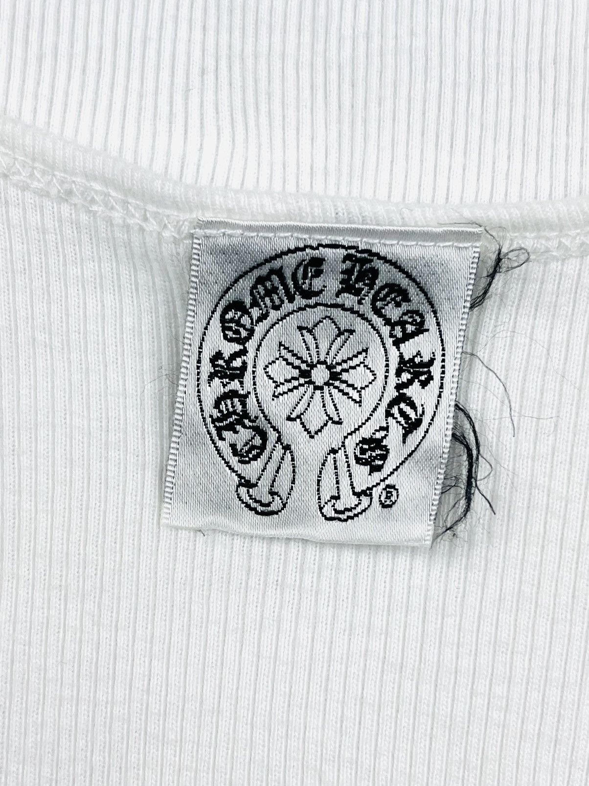 Chrome Hearts Chrome Hearts Vintage Fuck You Neck Logo Tank Top White Size M / US 6-8 / IT 42-44 - 4 Thumbnail