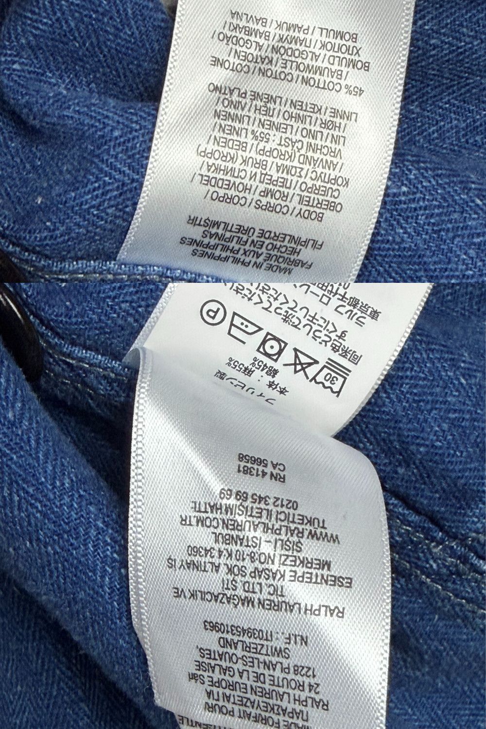 RRL Ralph Lauren RRL Cotton-Linen Herringbone Denim Work Jacket - ss15 est, Size US L / EU 52-54 / 3 - 15 Thumbnail