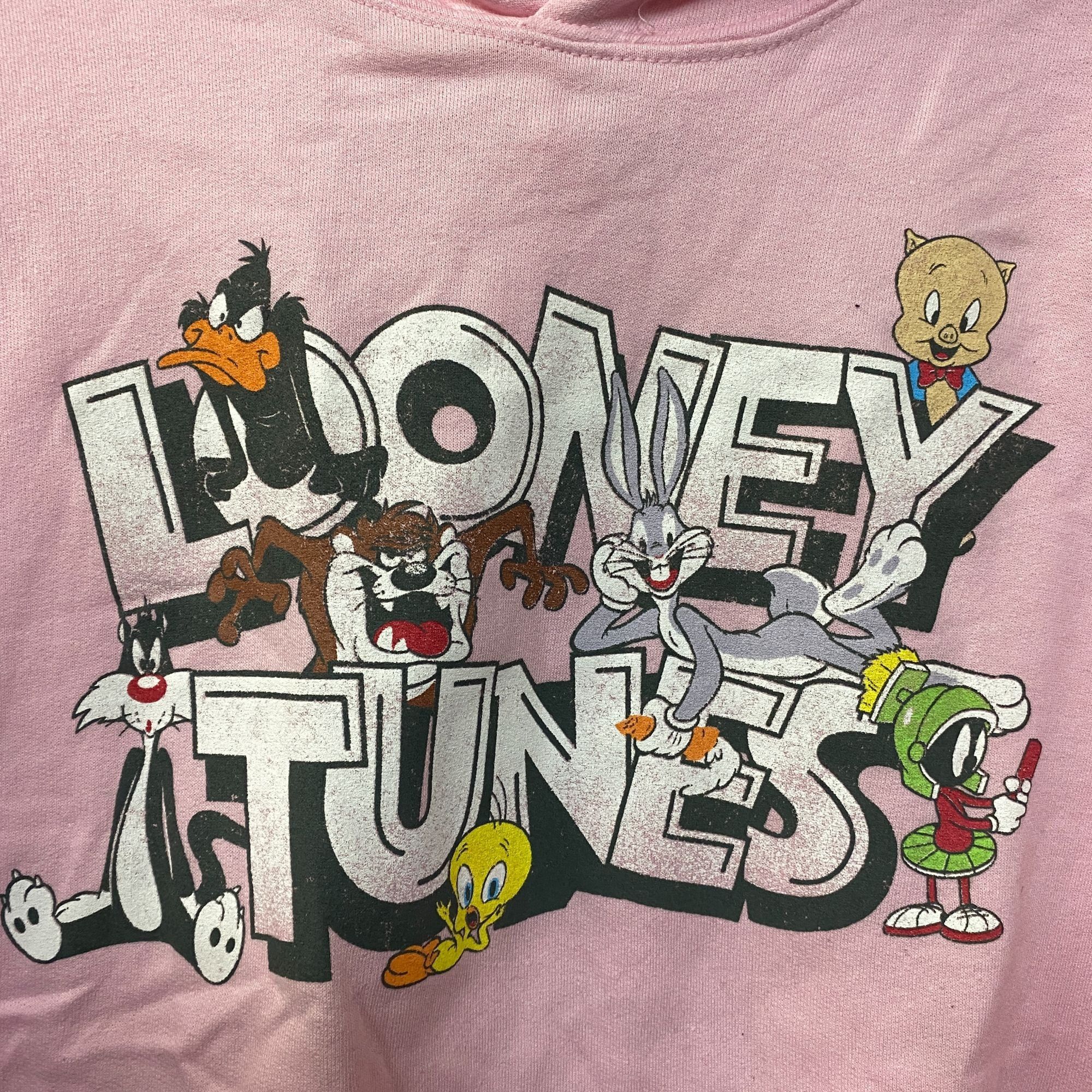 Warner Bros Warner Bros Looney Tunes Cartoon Cast Poster Hoodie Small Size US S / EU 44-46 / 1 - 2 Thumbnail