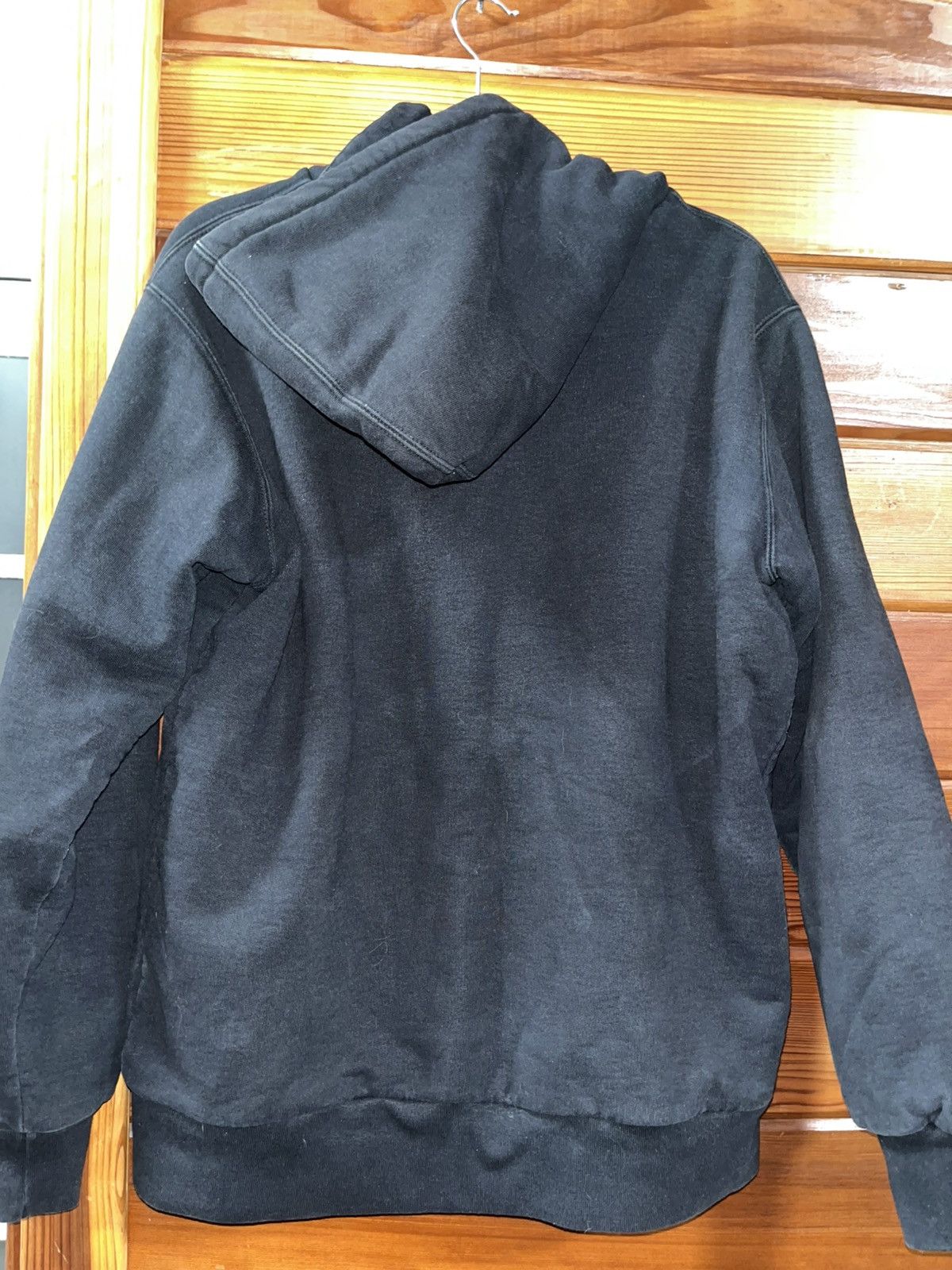Supreme Black And Red Supreme Thermal Hoodie Size US L / EU 52-54 / 3 - 2 Thumbnail