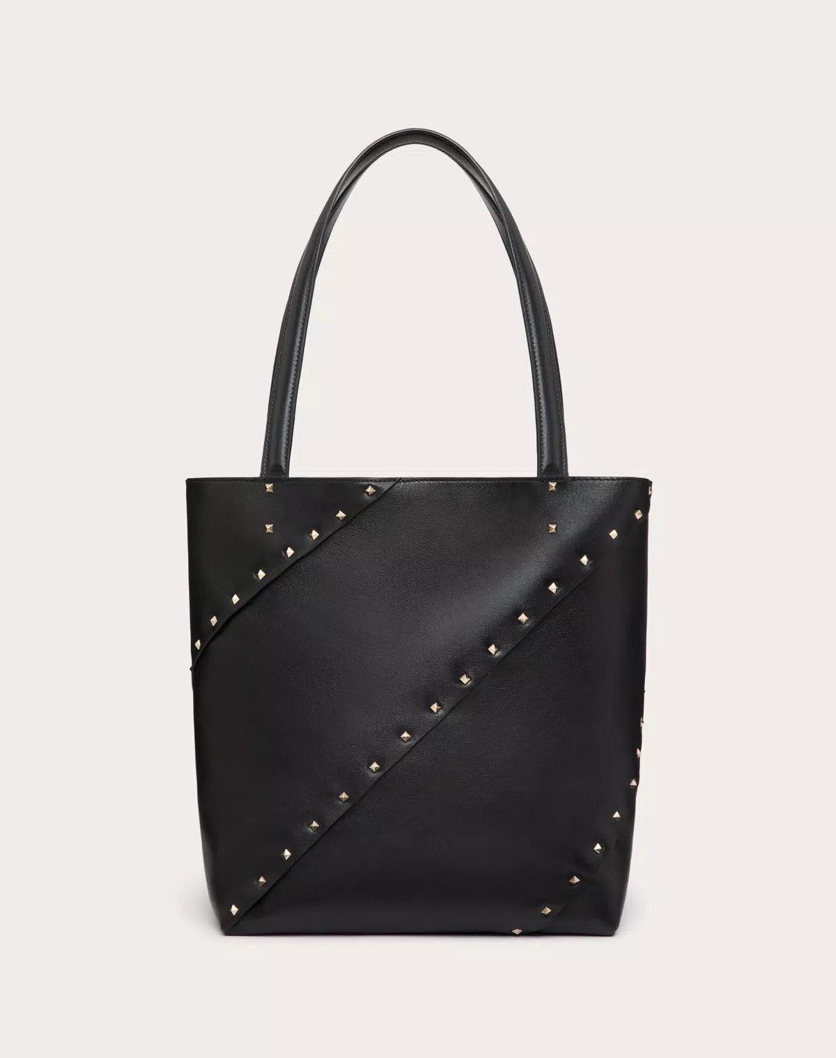 Valentino oc11z0725 Size:OS/ Wispy Shopping Bag In Calfskin in Black Size ONE SIZE - 3 Thumbnail