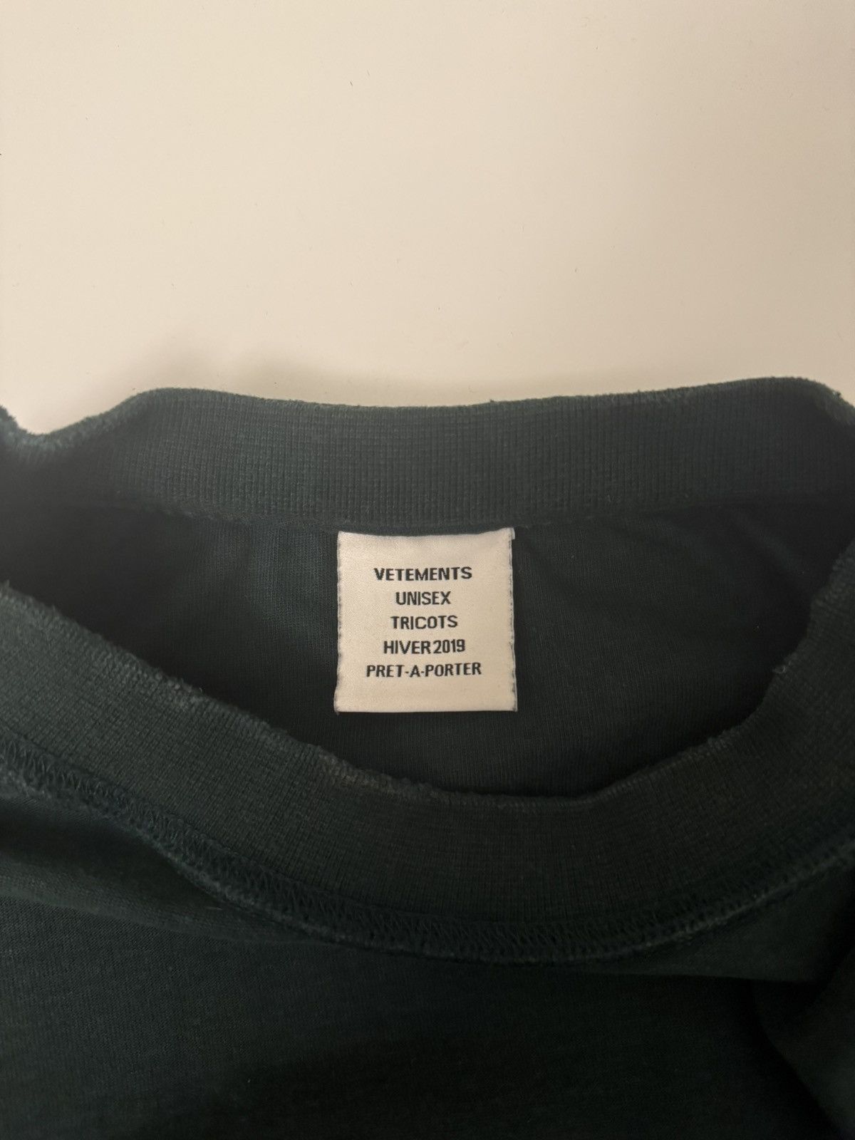 Vetements Vetements 98% Naughty 2% Angel Inside Out Longsleeve Size US S / EU 44-46 / 1 - 4 Thumbnail