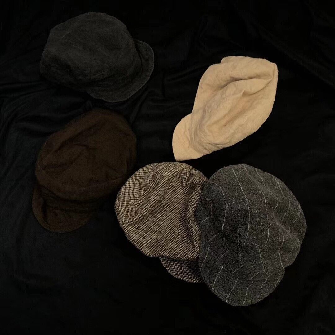Japanese Brand andrew driftwood collection of newsboy caps Size ONE SIZE - 1 Thumbnail