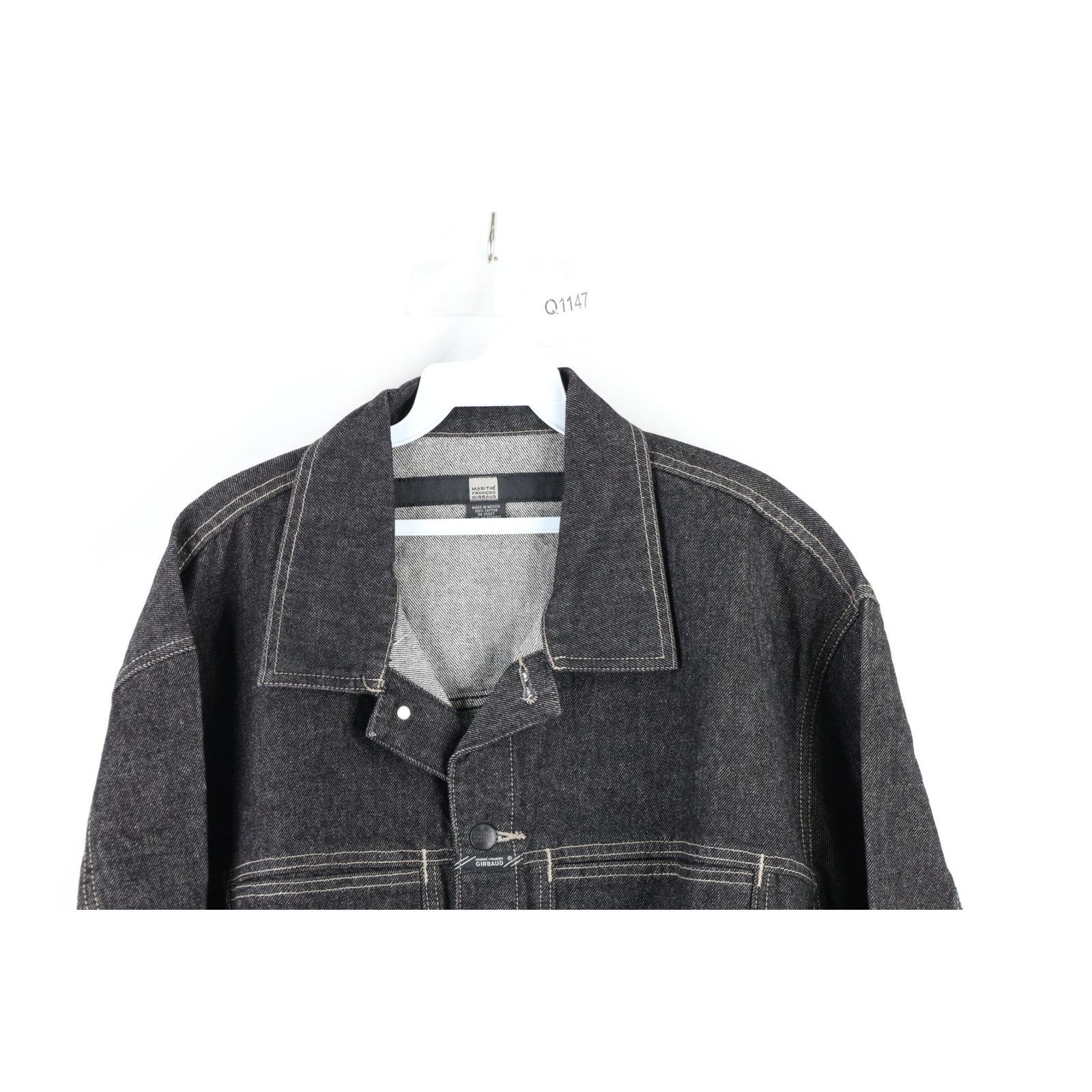 Marithe + Francois Girbaud × Vintage NOS Vintage 90s Marithe Francois Girbaud Denim Jacket Size US XL / EU 56 / 4 - 2 Thumbnail