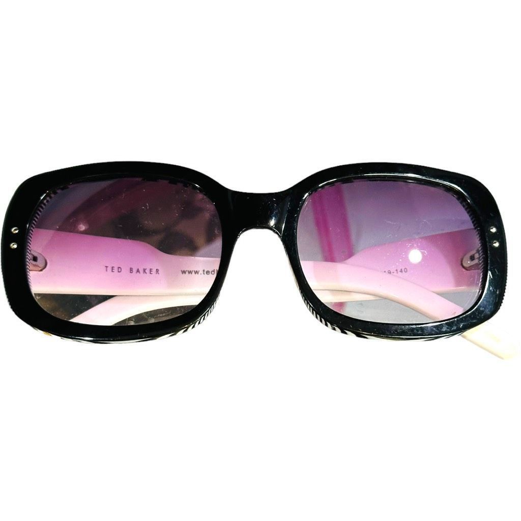 Ted Baker TED BAKER OHara B 420 BLZ 54[]19 140 Black White Sunglasses Size ONE SIZE - 9 Thumbnail